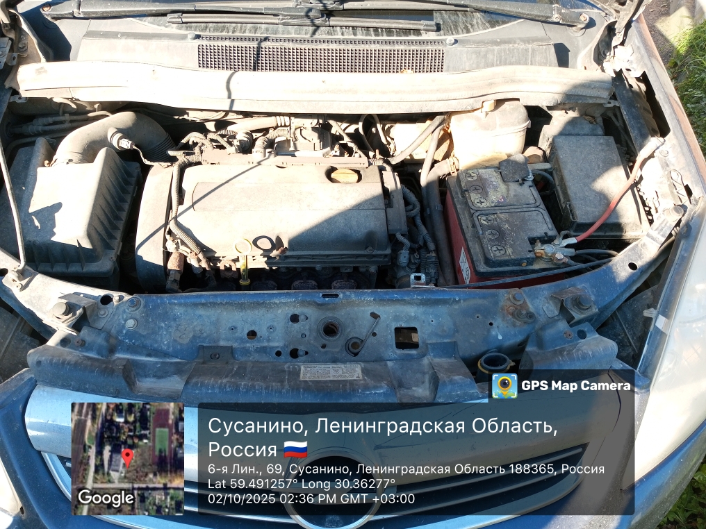 Автомобиль легковой, марка (модель) OPEL ZAFIRA, идентификационный номер (VIN) W0L0AHM758G108203 тип ТС, легковой, категория ТС – В, год изготовления 2008, модель, № двигателя: Z16XER20LM2818, кузов (кабина, прицеп) № W0L0AHM758G108203, цвет кузова (кабины, прицепа) темно-серый, мощность двигателя, л.с. (кВт) 115.6 л.с. 85 кВт., рабочий объем двигателя 1598 куб. см., тип двигателя бензиновый, экологический класс четвертый, разрешенная максимальная масса 2125 кг., масса без нагрузки 1505 кг., о