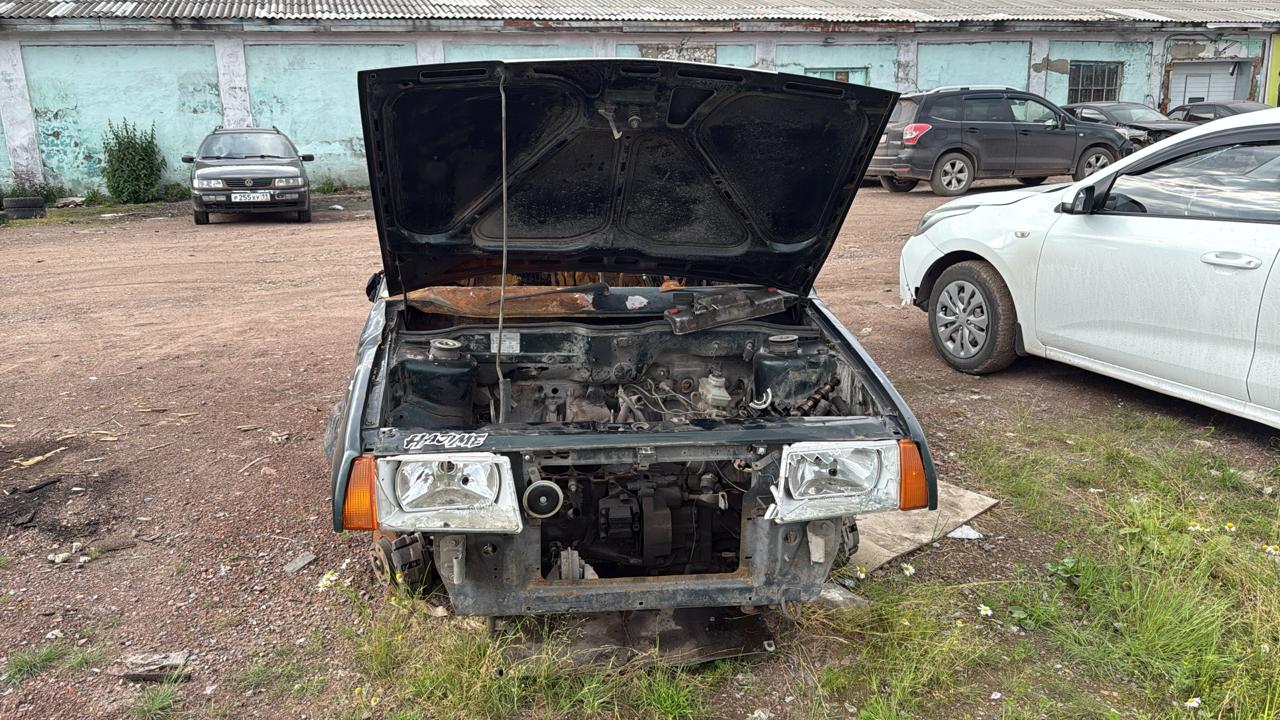 Лот № 4. Автомобиль "ВАЗ 21099", 2002 г.в., VIN: XTA21099023368883, темно-зеленого цвета, ПТС, СТС отсутствует, ключи зажигания отсутствуют, г.р.з. О294РР11, транспортное средство имеет признаки пожара, салон полностью подвергнут сгоранию, стекла отсутствуют (11-007792-1)