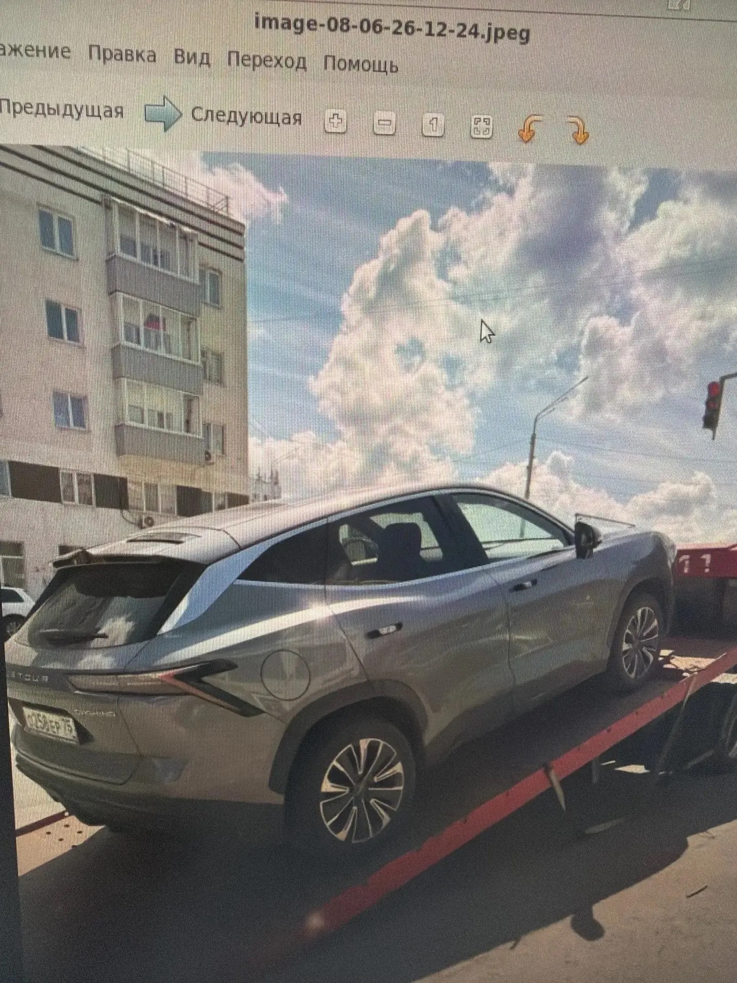 Автомобиль Jetour Dashing, 2023 г.в., г/н О258ЕР75, идентификационный номер (VINHJRPBGFBB5PB363009),