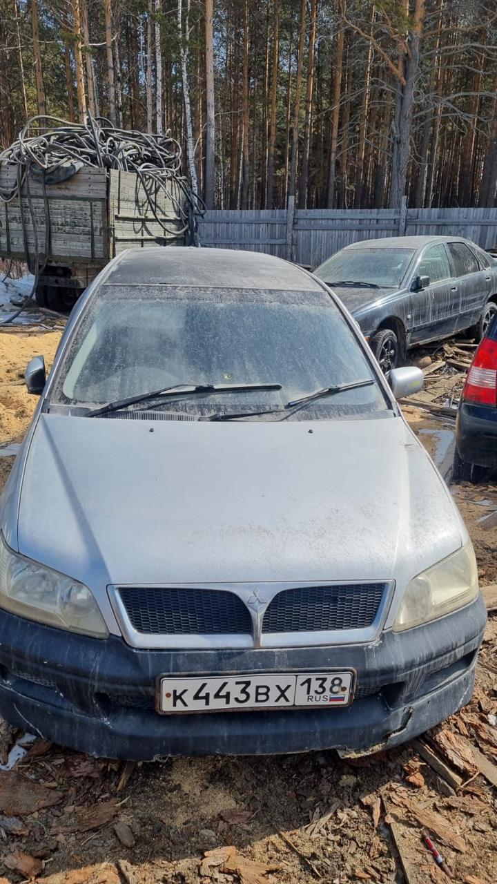 Автомобиль "Мицубиси Лансер Седиа", гос. номер К443ВХ 138, 1991 г.в.