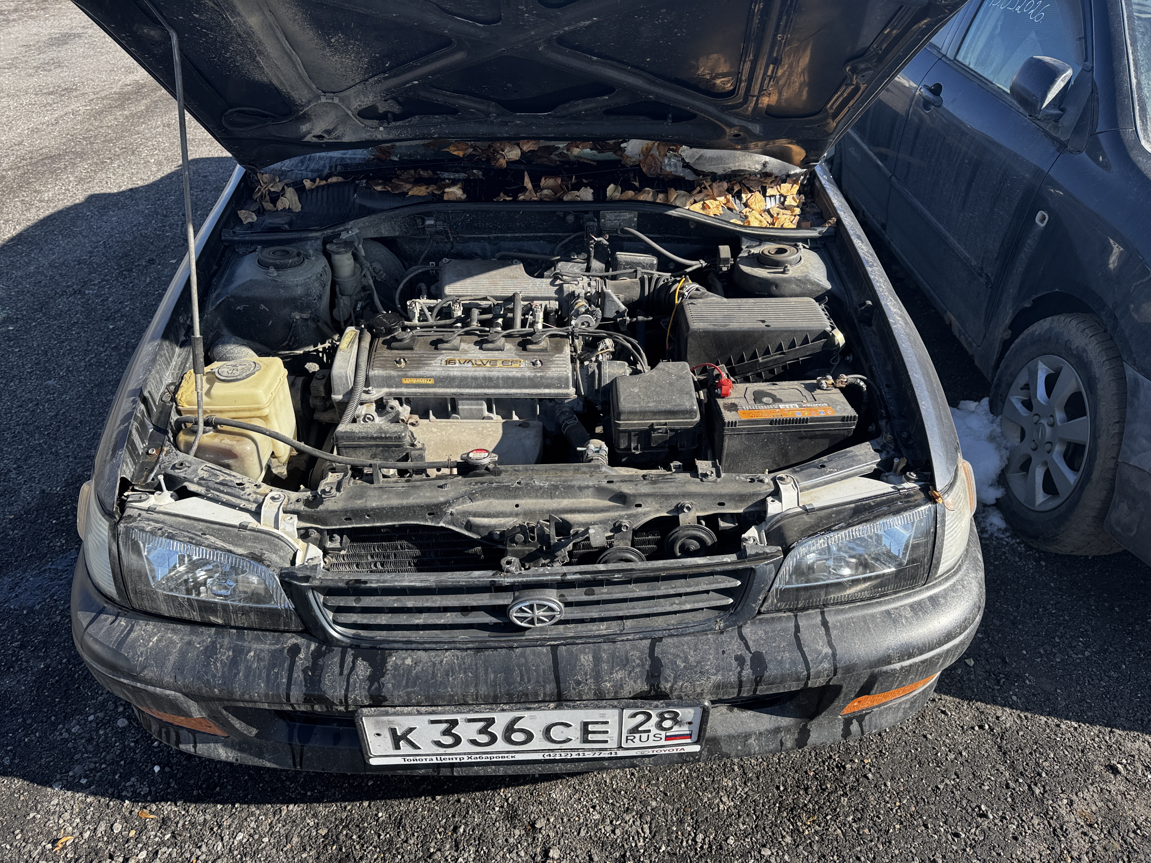 Автомобиль марки Toyota Corona, г/н K336CE28 , № кузова AT1900112151