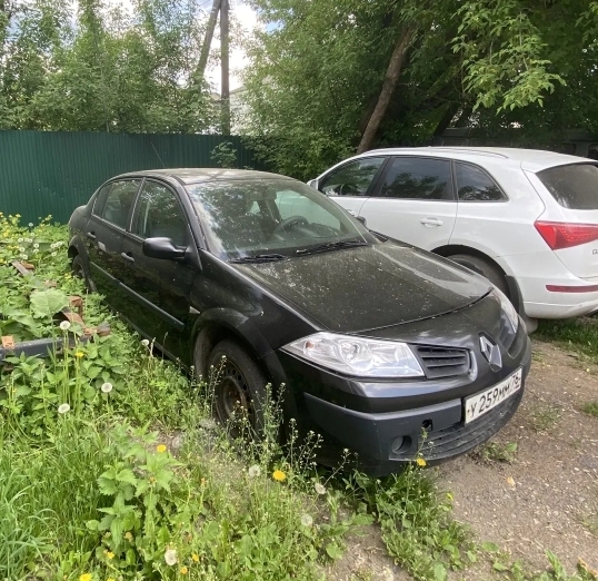 Автомобиль легковой RENAULT MEGANE II P2A16 110 3C, идентификационный номер (VIN): VF1LM0C0H39488714, год изготовления: 2008, цвет кузова: черный
