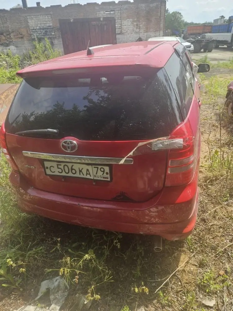 Автомобиль марки Toyota Wish. г/н С506КА/79, 2003 г.в., № кузова ZNE140017450. цвет красный