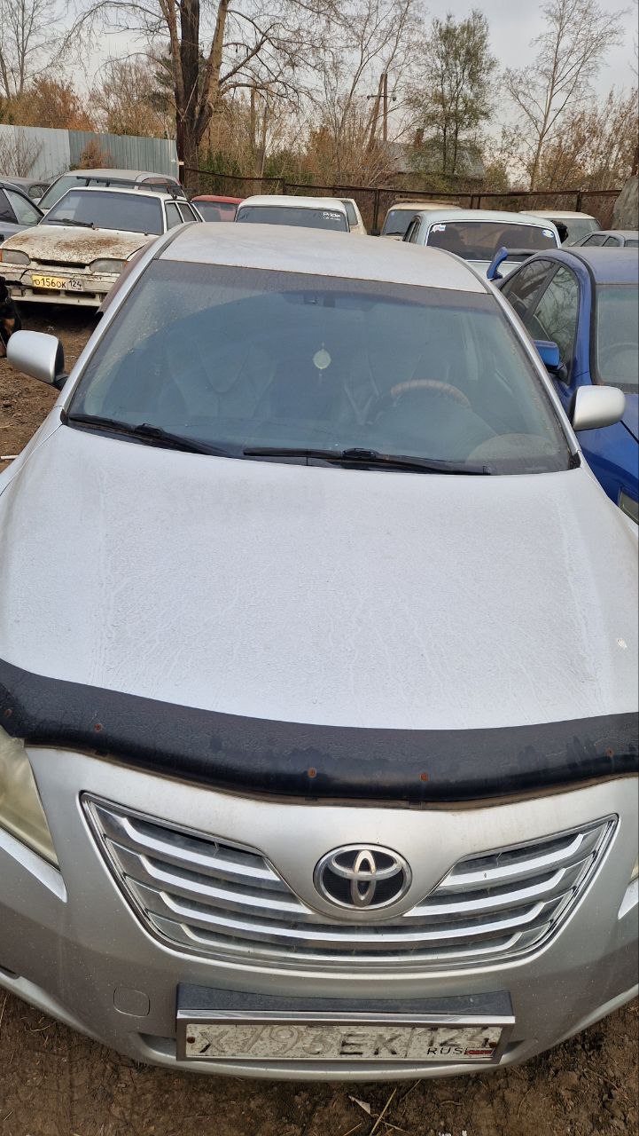 Автомобиль Toyota Camry, г/н Х793ЕК124, 2008г.в., VIN JTNBE40K103168128 комплектность и состояние не проверялась данное имущество обращено в доход государства, находится в г. Красноярск (Документы отсутствуют)