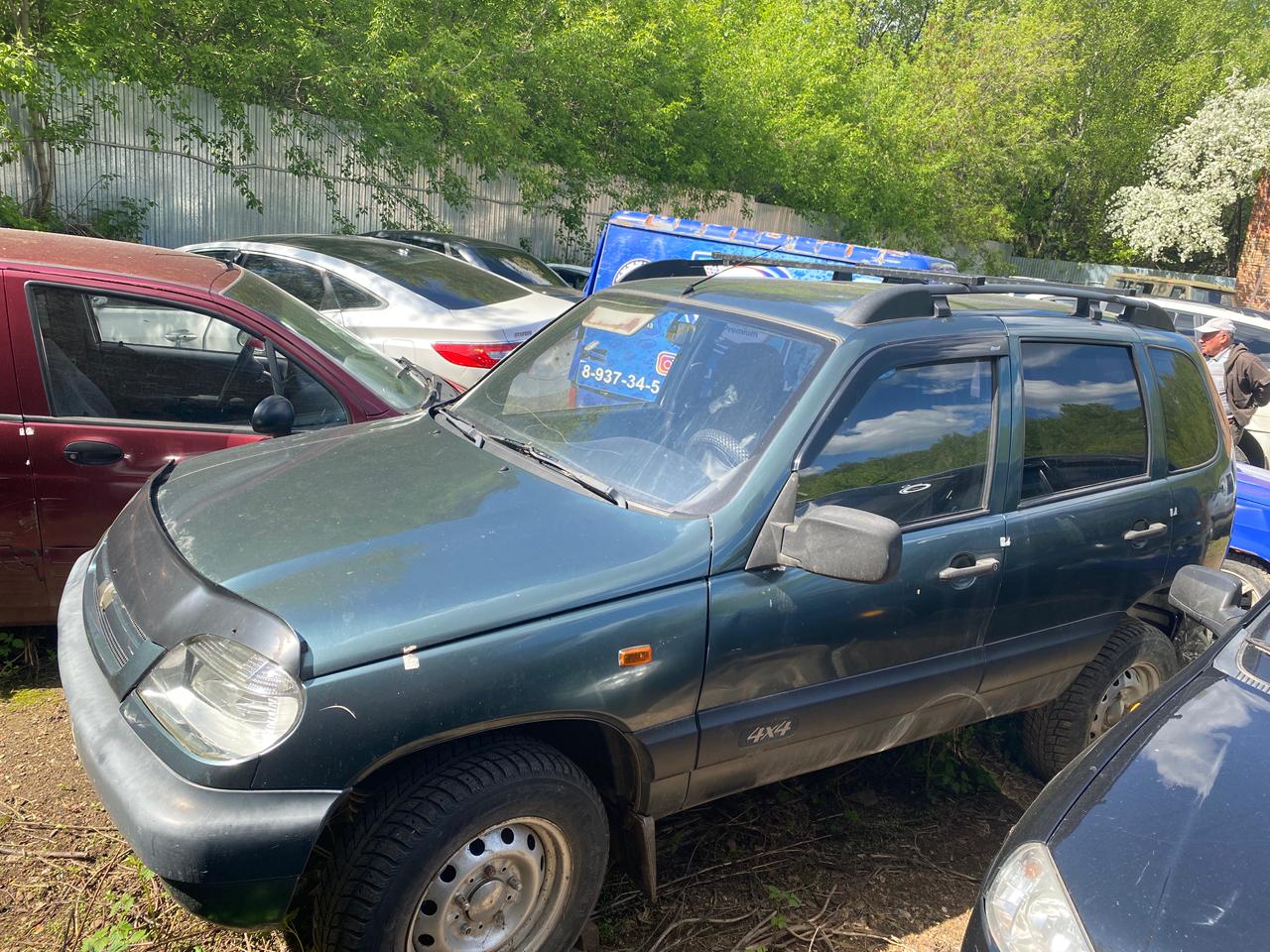 Автомобиль марки Шевроле Нива 212300 г/н К418КН102, VIN X9L21230080251158