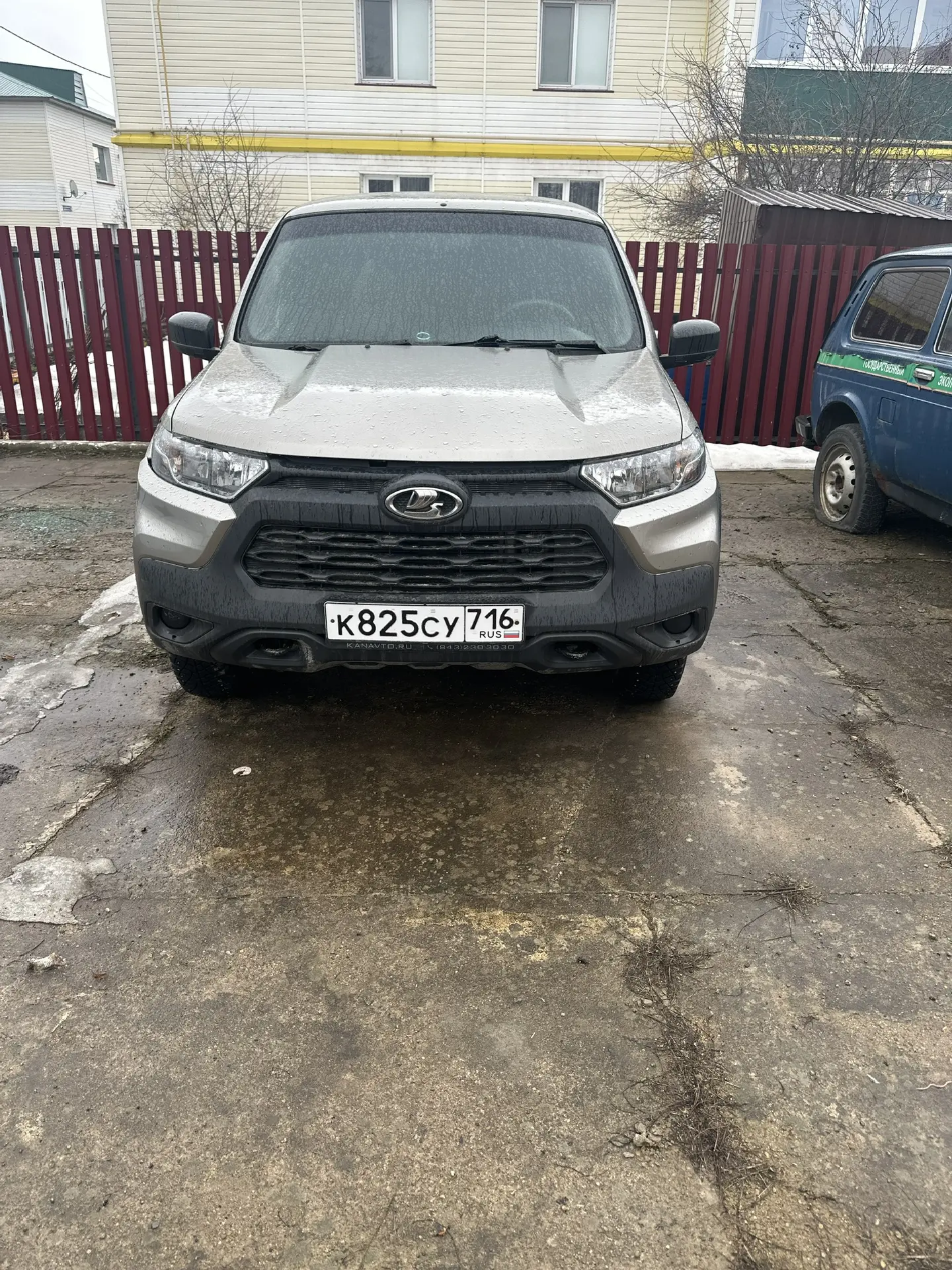 Легковой автомобиль LADA NIVA 212300-80. г/н К825СУ 716 RUS, 2021 года выпуска, VIN XTA212300N0805598