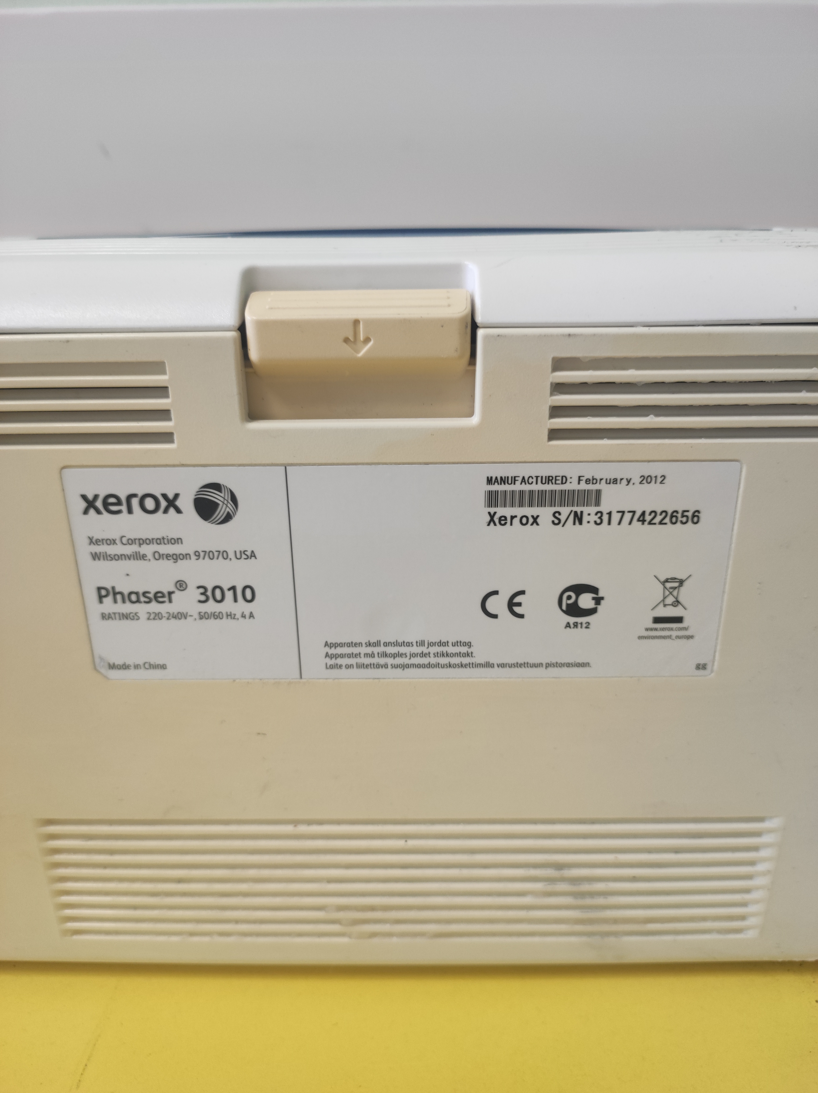 Принтер Xerox 3010V