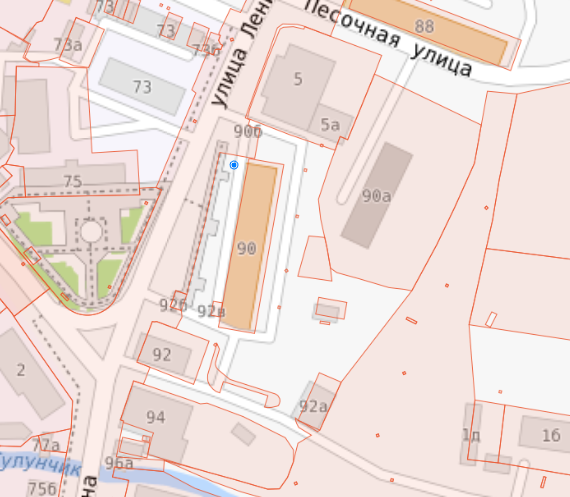 Иркутская область, г. Тулун, ул. Ленина, 90 (территория напротив банка ВТБ), место в схеме размещения НТО № 14