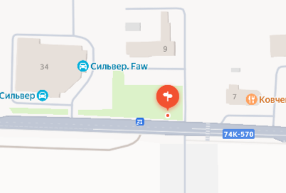 РФ, РБ, Абзелиловский район, СП Краснобашкирский сельсовет, а/д Магнитогорск-Аэропорт, на 8 км + 845 м, по направлению движения в Аэропорт