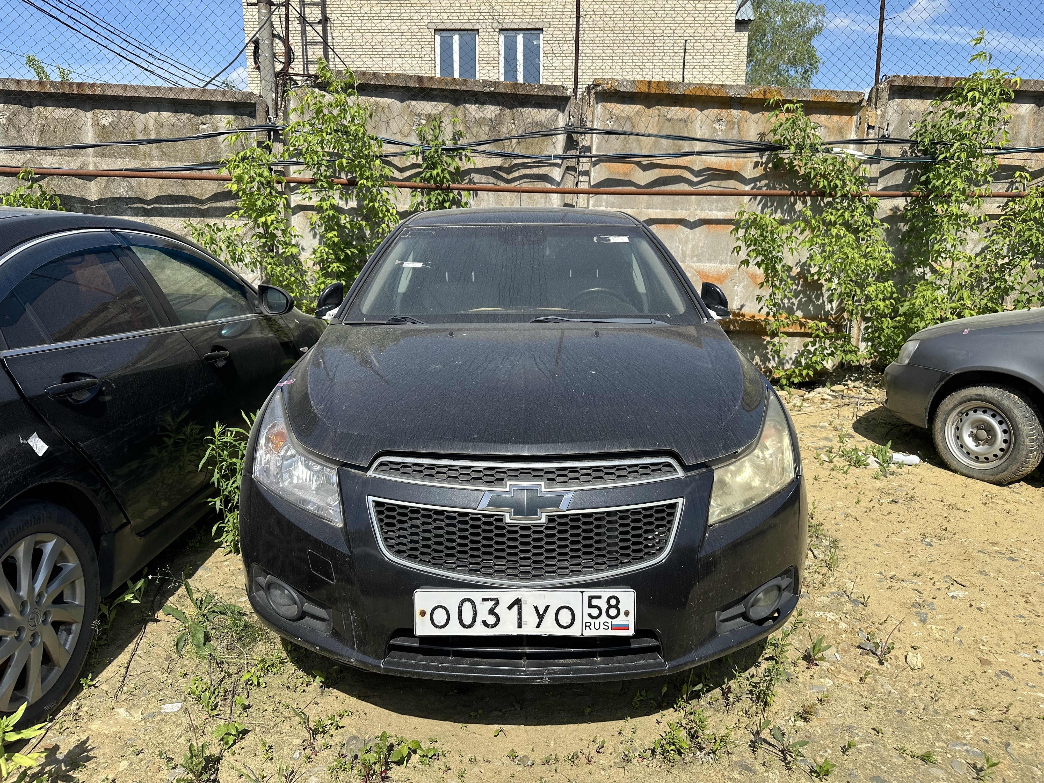 Автомобиль марки  Chevrolet KL1J CRUZE, государственный регистрационный знак  О031УО58 VIN XUFJF686JC3058886, цвет: черный металлик,  2012 г/в (58-003363-1)