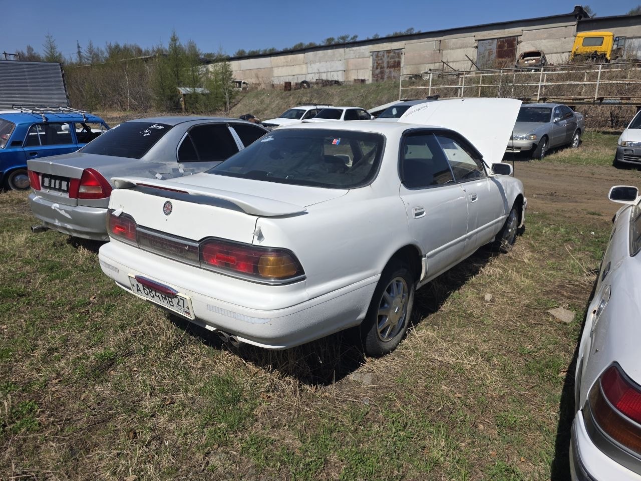 Автомобиль марки Toyota Camry Prominent, г/н A684MB27 ,1993 г.в., № кузова VZV320006382, цвет белый