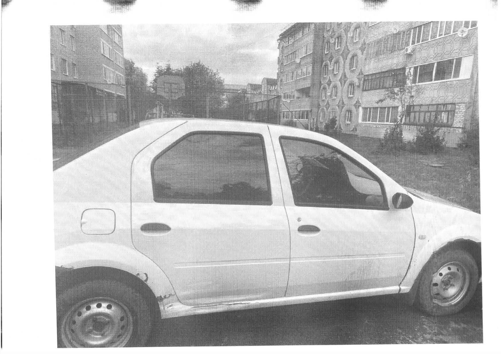 Транспортное средство, легковой седан РЕНО SR, 2009 г.в., г/н Т125СА72, VIN: X7LLSRAAH9H255572, рег.№ 72-011173