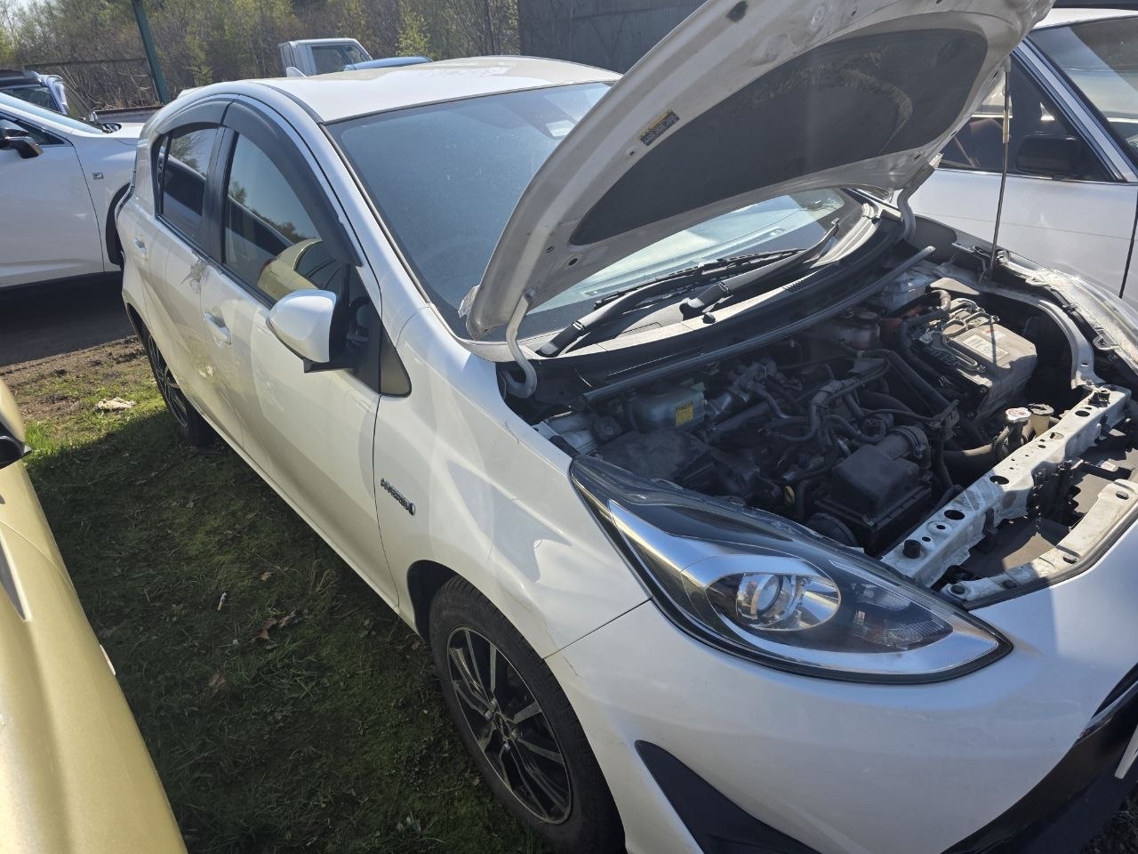 Автомобиль марки Toyota Aqua гибрид, г/н У503ХО27 ,2017 г.в., № кузова NHP106614813, цвет белый