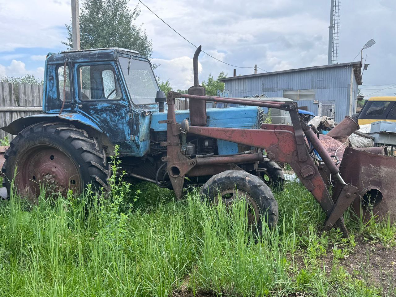 Трактор колесный МТЗ-82, Год выпуска: 1981, г/н УО7071/18, Зав.№ машины (рамы): 091781