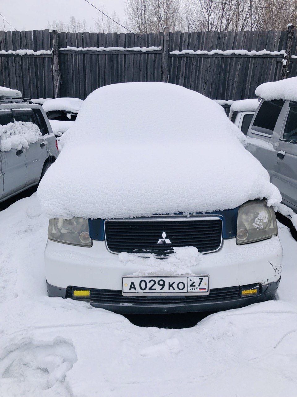 Автомобиль марки Mitsubishi Dion , А029КО27 г/н ,2000 г.в., № двигателя BY7887 , № кузова CR9W0017659 , цвет белый