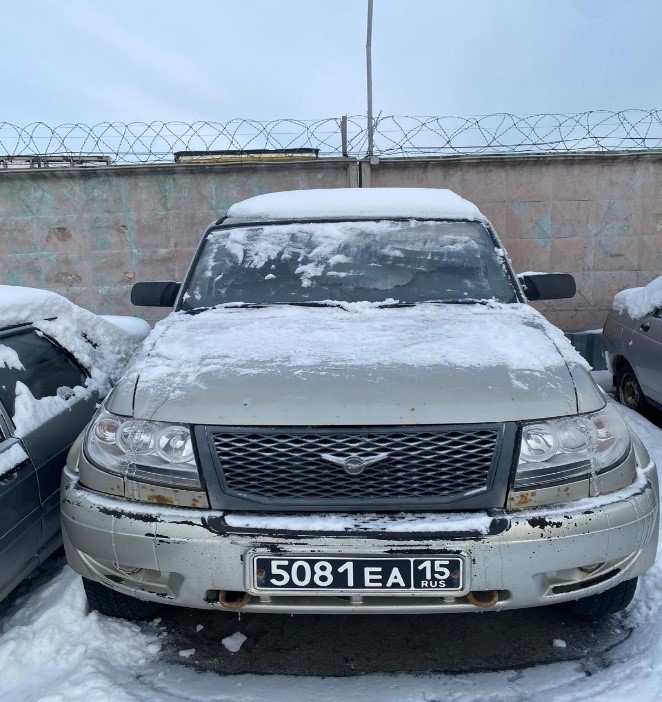 Высвобождаемое движимое военное имущество (автотранспортное средство)