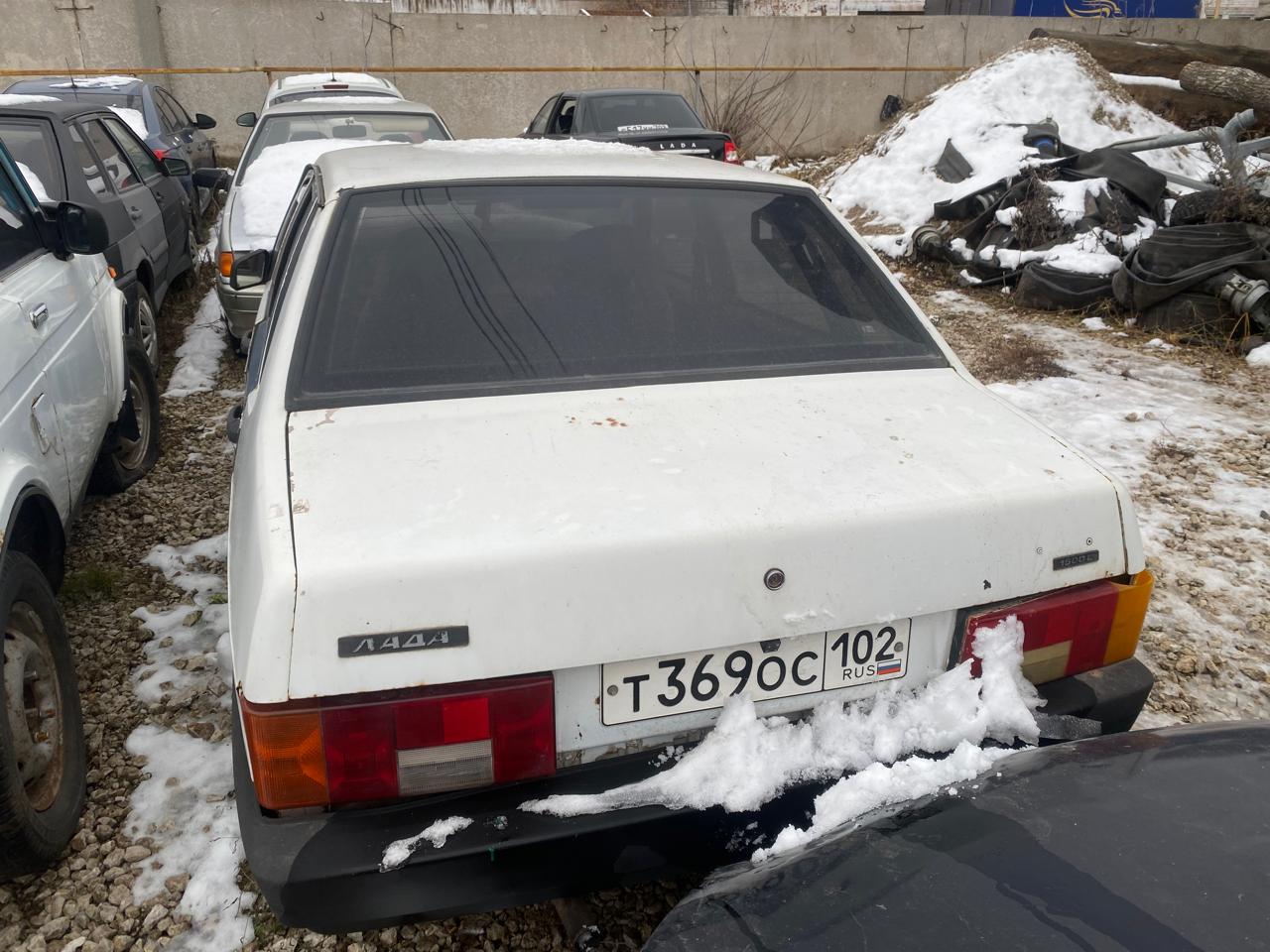 Автомобиль ВАЗ 21099 г/н Т369ОС102, VIN XTA210990R1559411