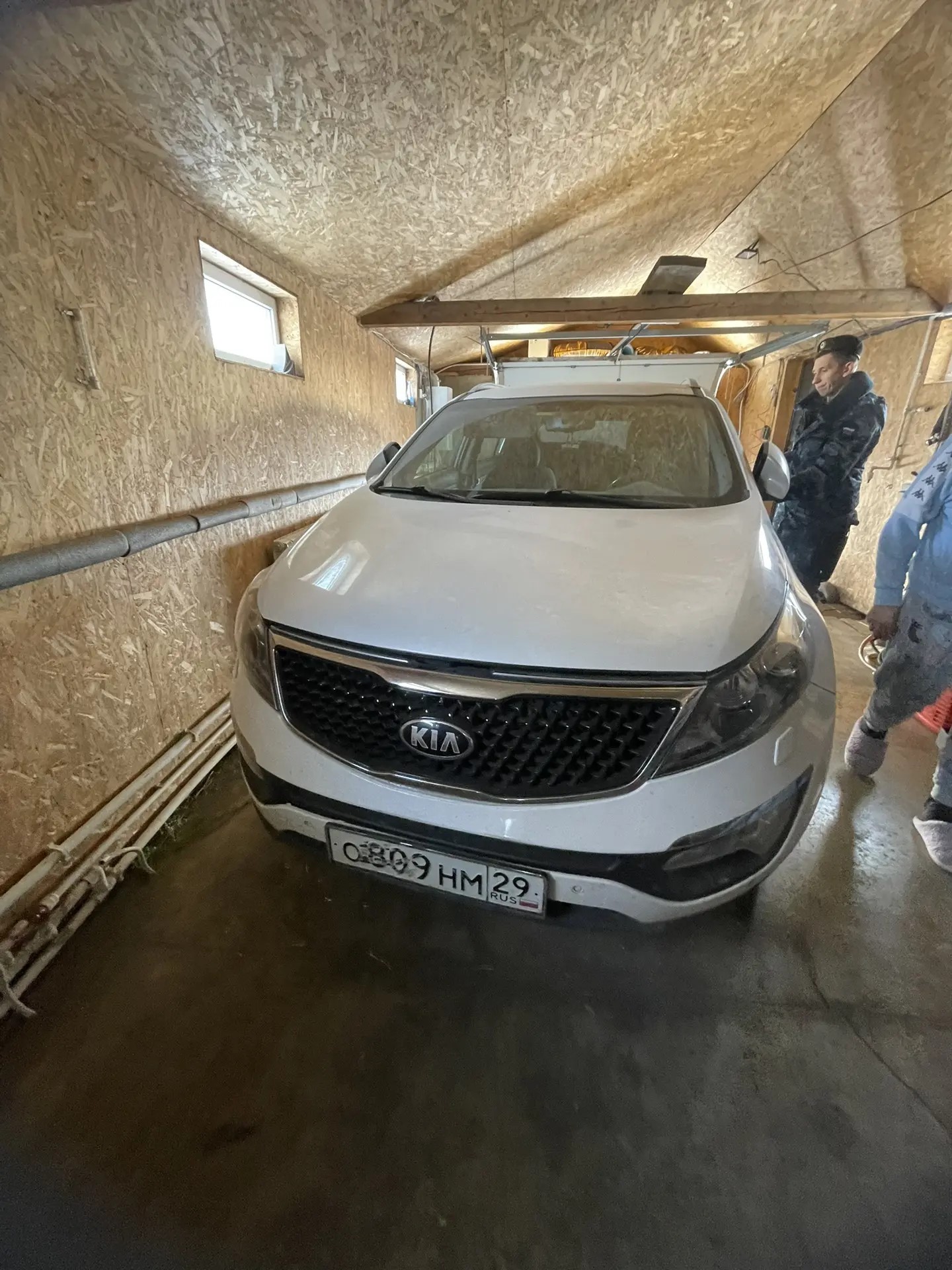 Транспортное средство Kia Sportage SLS, цвет - белый, VIN XWEPC813DE0007496, государственный номер О809НМ29