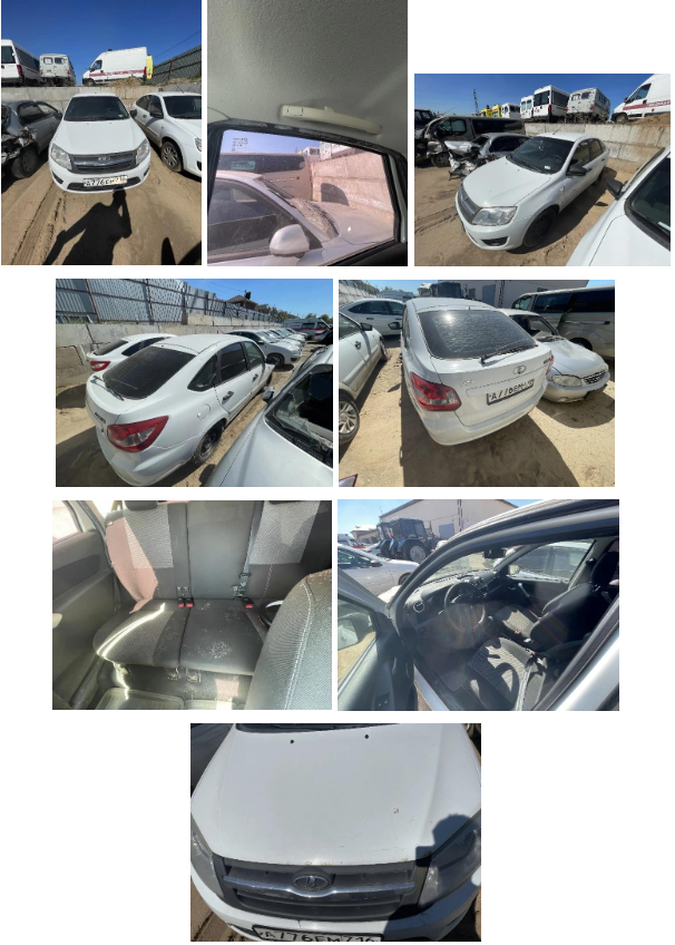 LADA, 219110, LADA GRANTA, год изготовления 2017, VIN XTA219110JY266530