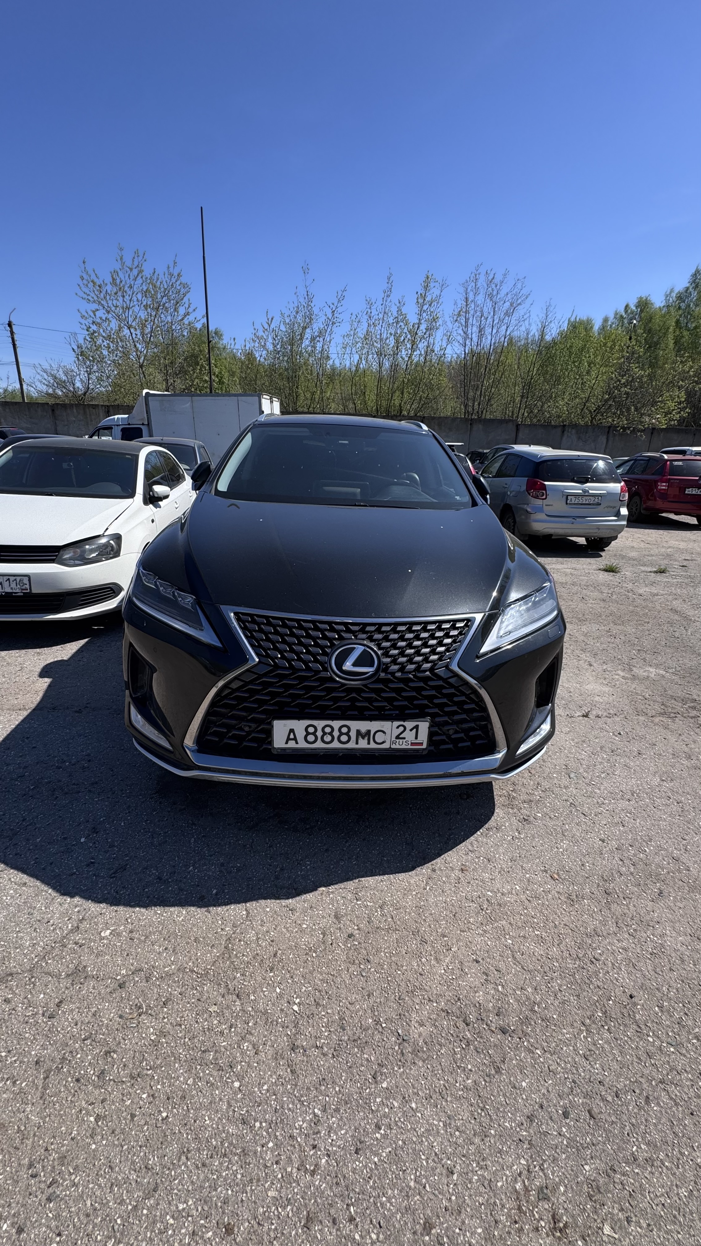 АМТС Лексус RX300, 2020 г.в., г/н А888МС21, VIN JTJBAMCA502133243, цвет черный