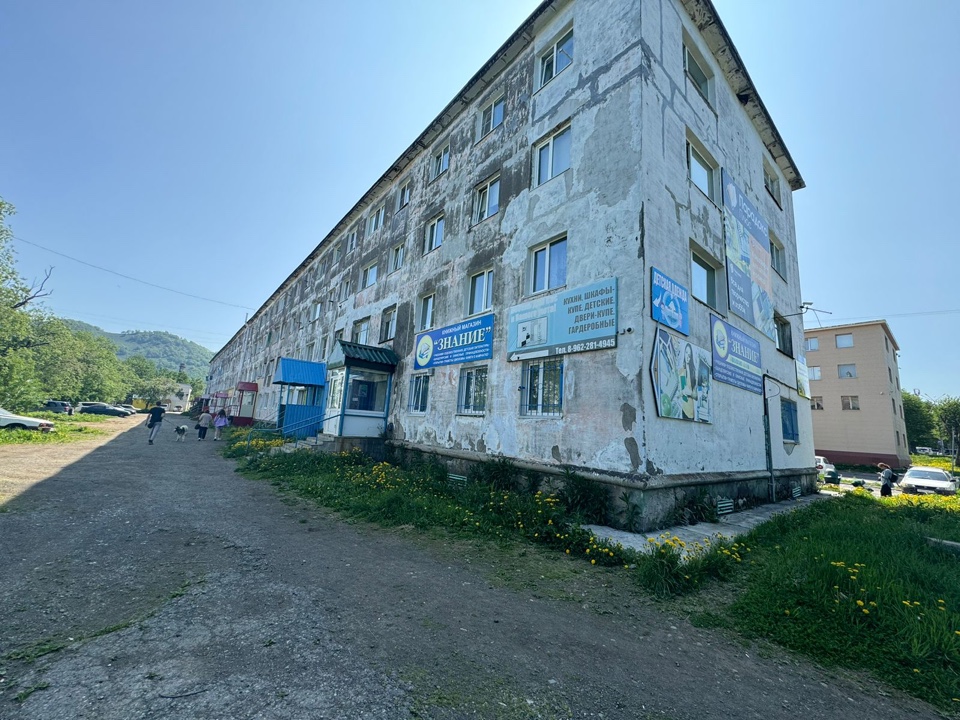 Квартира площадью 54,1 кв. м, кадастровый номер 41:02:0010106:4342, местоположение: Камчатский край, г. Вилючинск, ул. Кронштадтская, д. 2, кв. 18.
