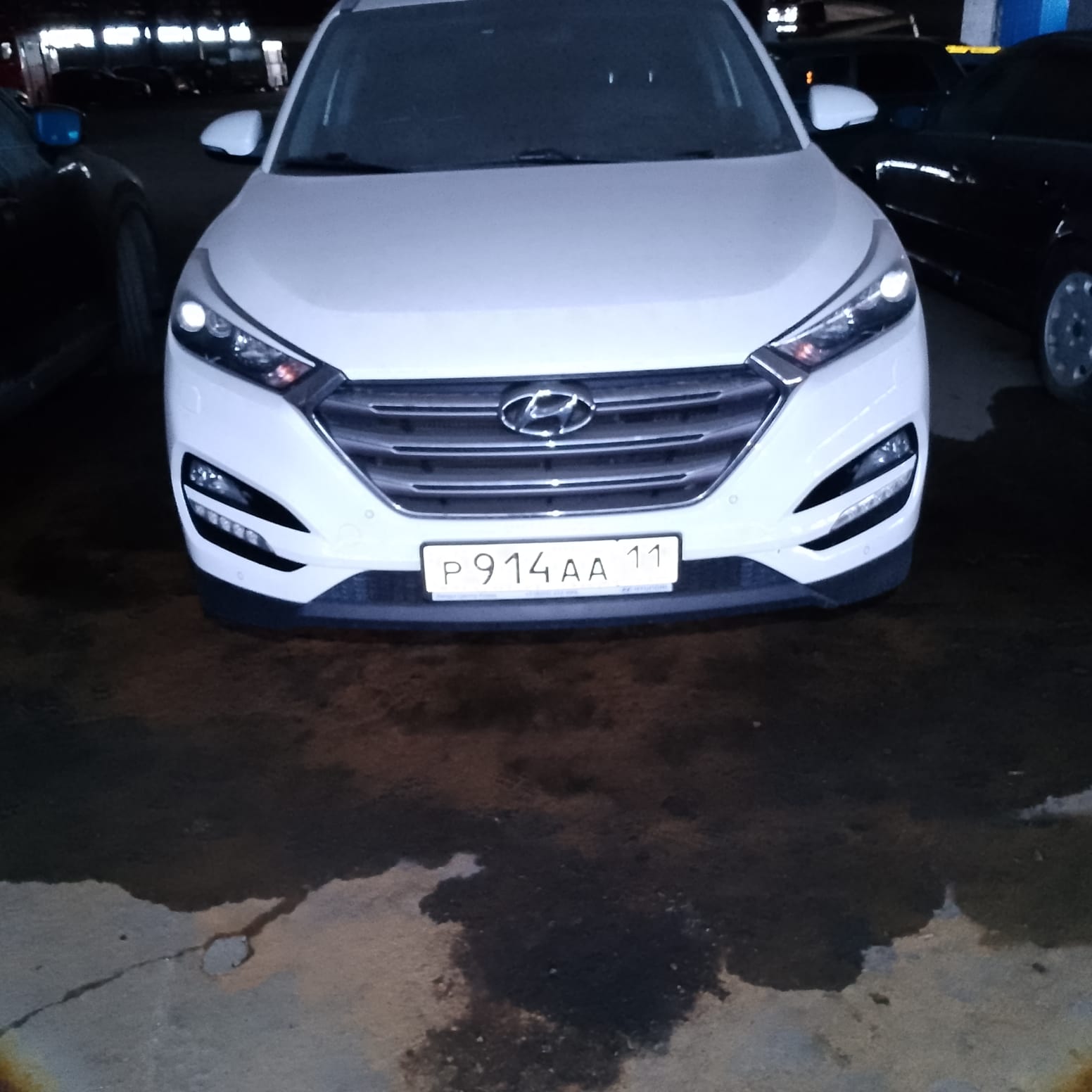 Лот № 39. Автомобиль "Hyundai Tucson", г.р.з. Р914АА11, 2016 г.в., VIN: XWEJC812HG0000219, в наличии ключ (11-008352-1)