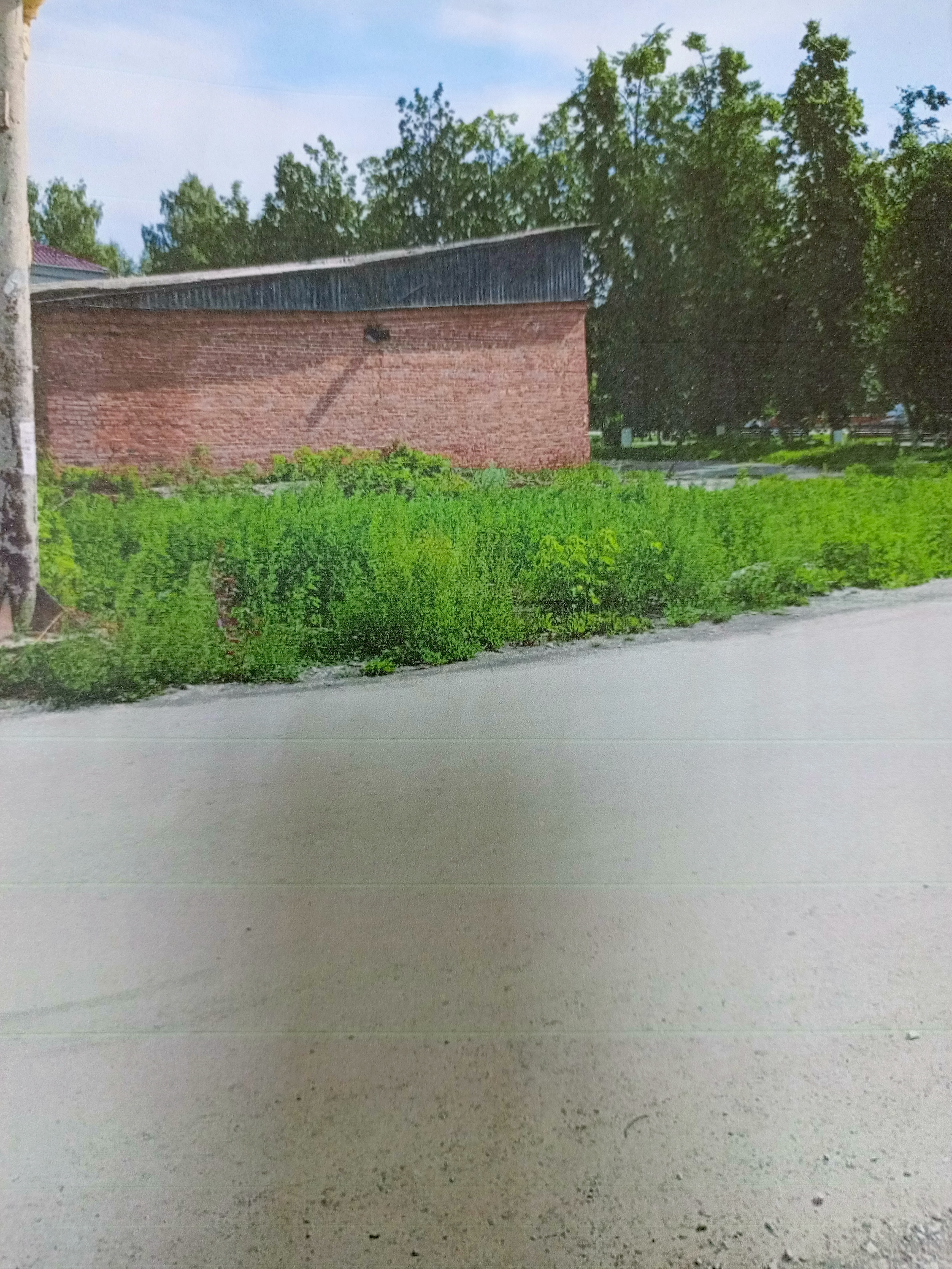 Место размещения на право заключения договора на размещение нестационарного торгового объекта пгт. Яшкино, ул. Суворова, 16в