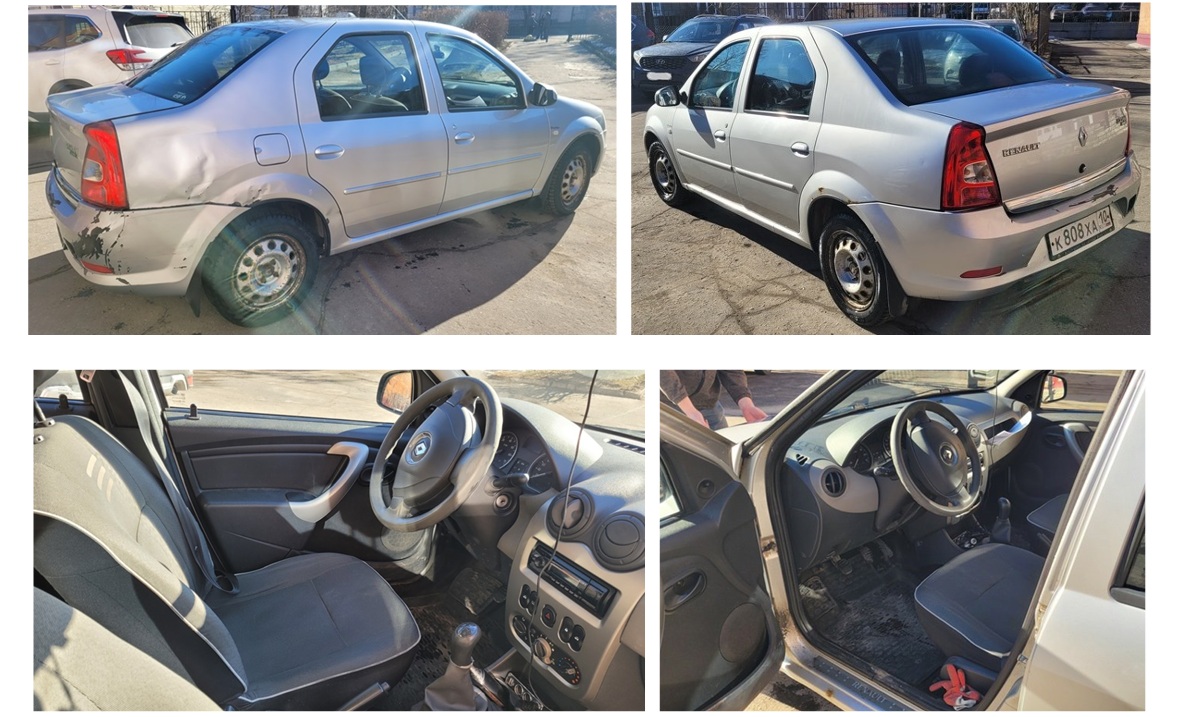 легковой седан RENAULT LOGAN, идентификационный номер (VIN) X7LLSRB1HCH501295, модель, № двигателя K7MF710 UG56018, кузов (кабина, прицеп) № X7LLSRB1HCH501295, 2012 года выпуска