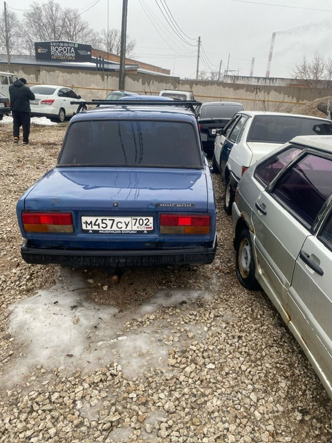 Автомобиль марки ВАЗ 21074 гос. знак М457СУ702 VIN:XTA21074021645750 цвет синий, 2002г. вып