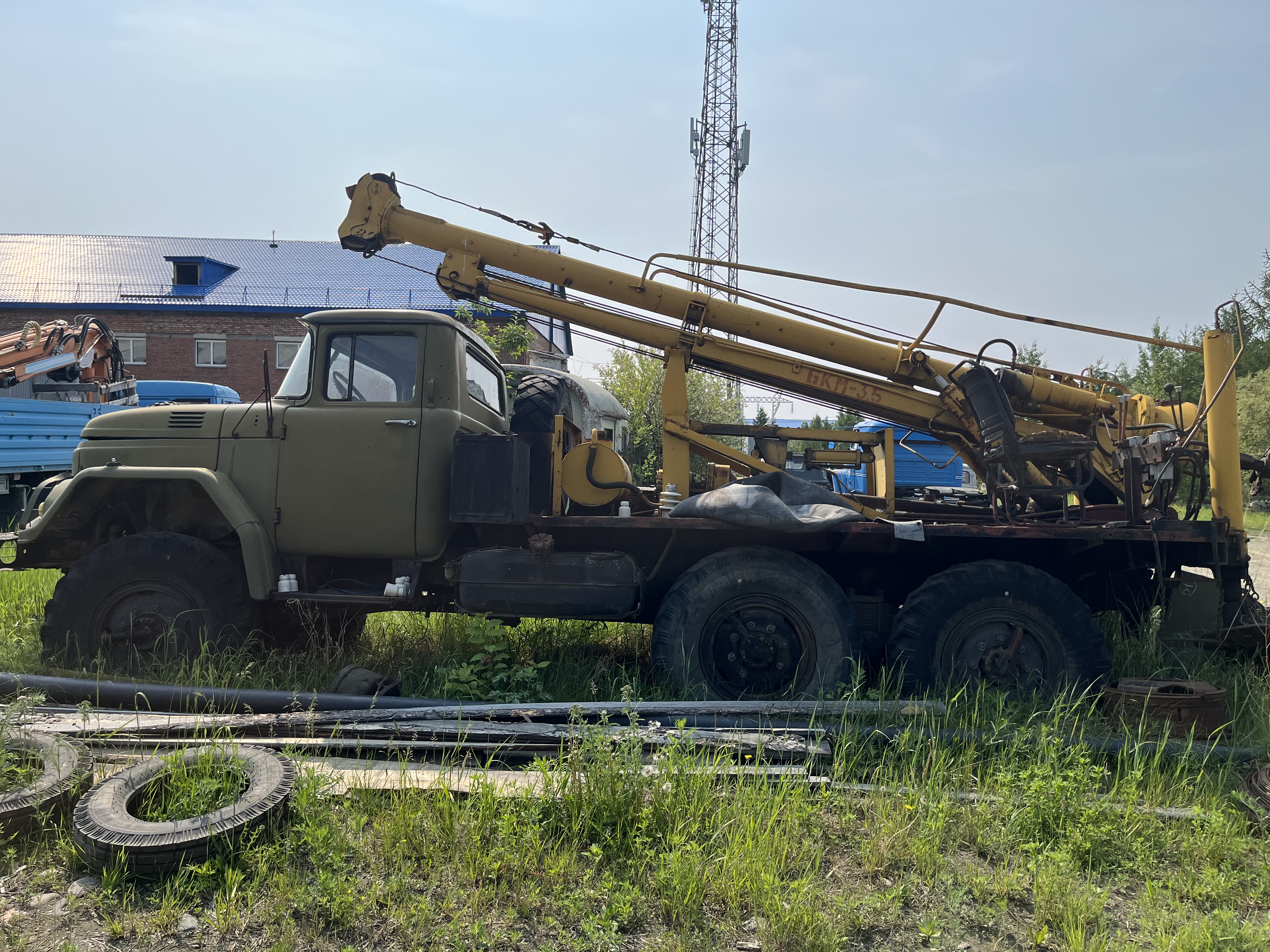 Транспорт ЗИЛ-131 БКМ 3,5 гос. Рег № С390КС03       год выпуска 1982