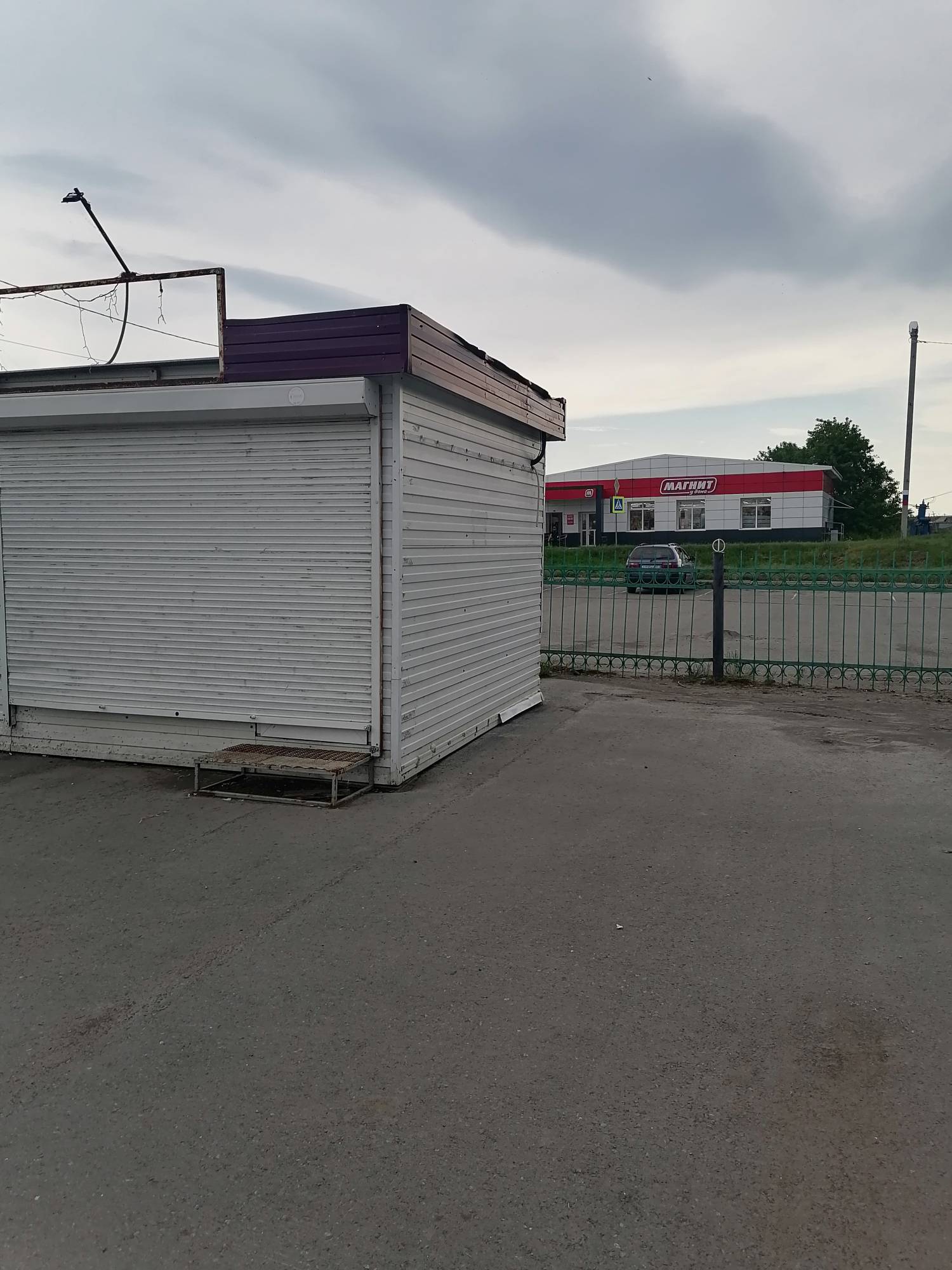 Участок автомногоборной площадки (50,0 кв.м.)