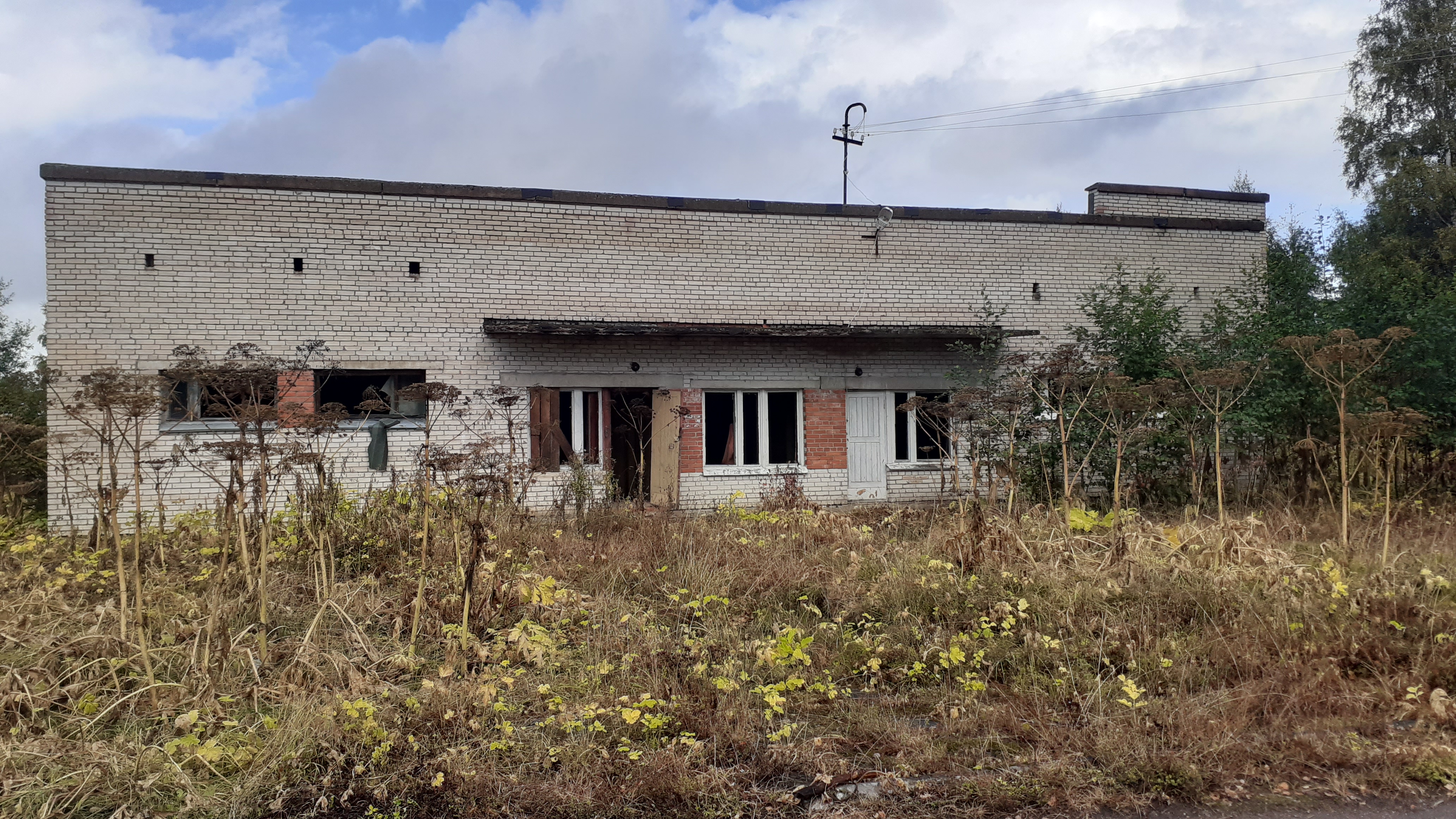 Нежилое одноэтажное здание бани общей площадью 234,8 кв.м., кадастровый номер 47:01:0000000:49404, вместе с земельным участком общей площадью 1427 кв.м. с кадастровым номером 47:01:1114001:906, категория земель – земли населенных пунктов, вид разрешенного использования – бытовое обслуживание,  расположенное по адресу: Ленинградская область, Выборгский район, пос. Барышево, ул. Молодёжная, д. 17А.