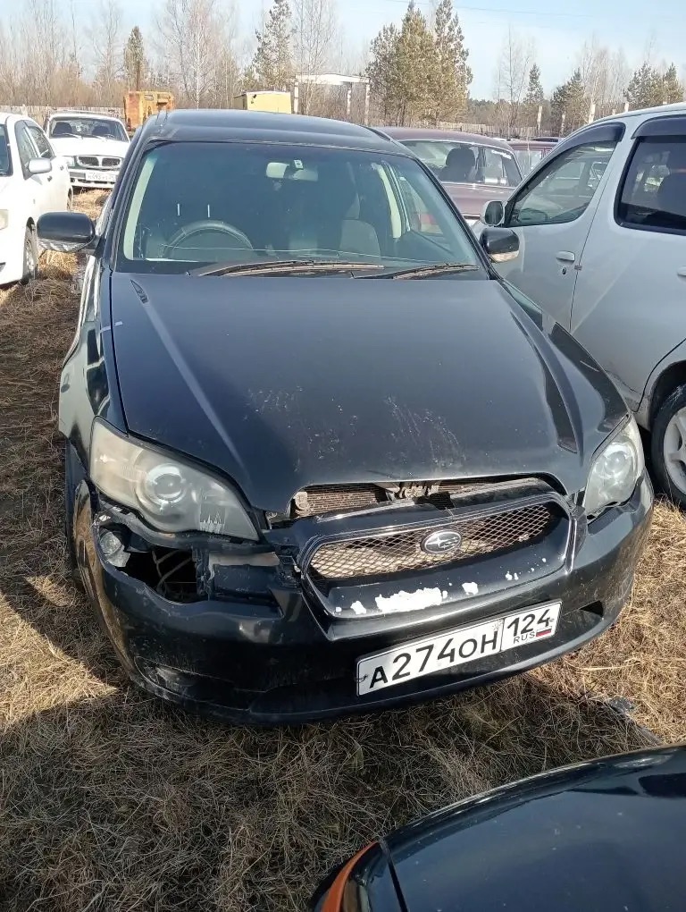 Автомобиль SUBARU LEGAСY, г/н А274ОН124, 2003 г.в., кузов № BP5015597, цвет черный. Рабочее состояние, и комплектность автомобиля не проверялось. Находится в г. Минусинск, данное имущество обращено в доход государства (Документы, ключи отсутствуют). (165/26)