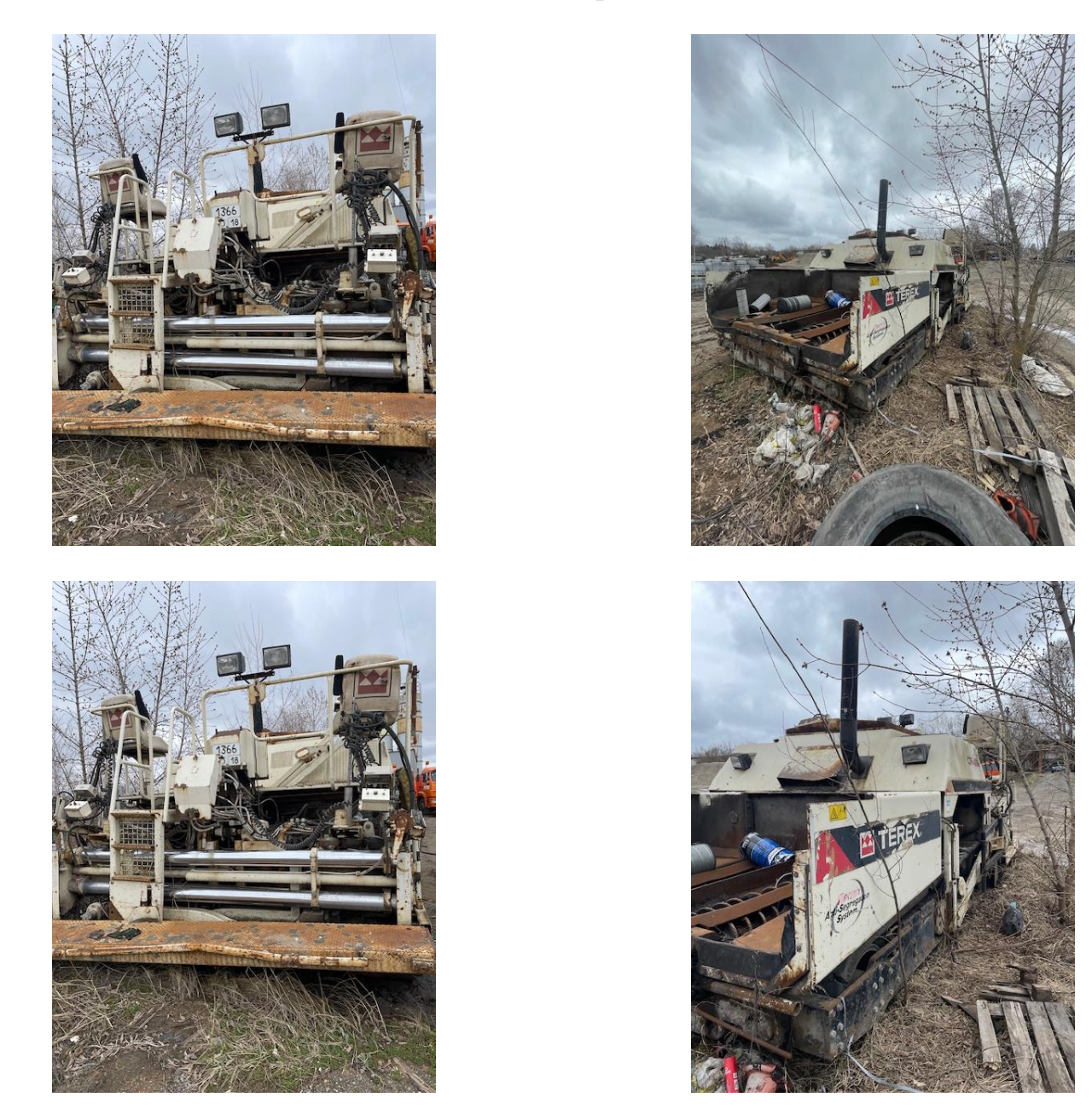 Дорожная строительная машина асфальтоукладчик TEREX CR462RX, 2008 года выпуска, государственный номер 1366УО18, заводской номер 60592, № двигателя 46791015. Местонахождение: Удмуртская Республика, г. Ижевск, ул. Спортивная, 42.