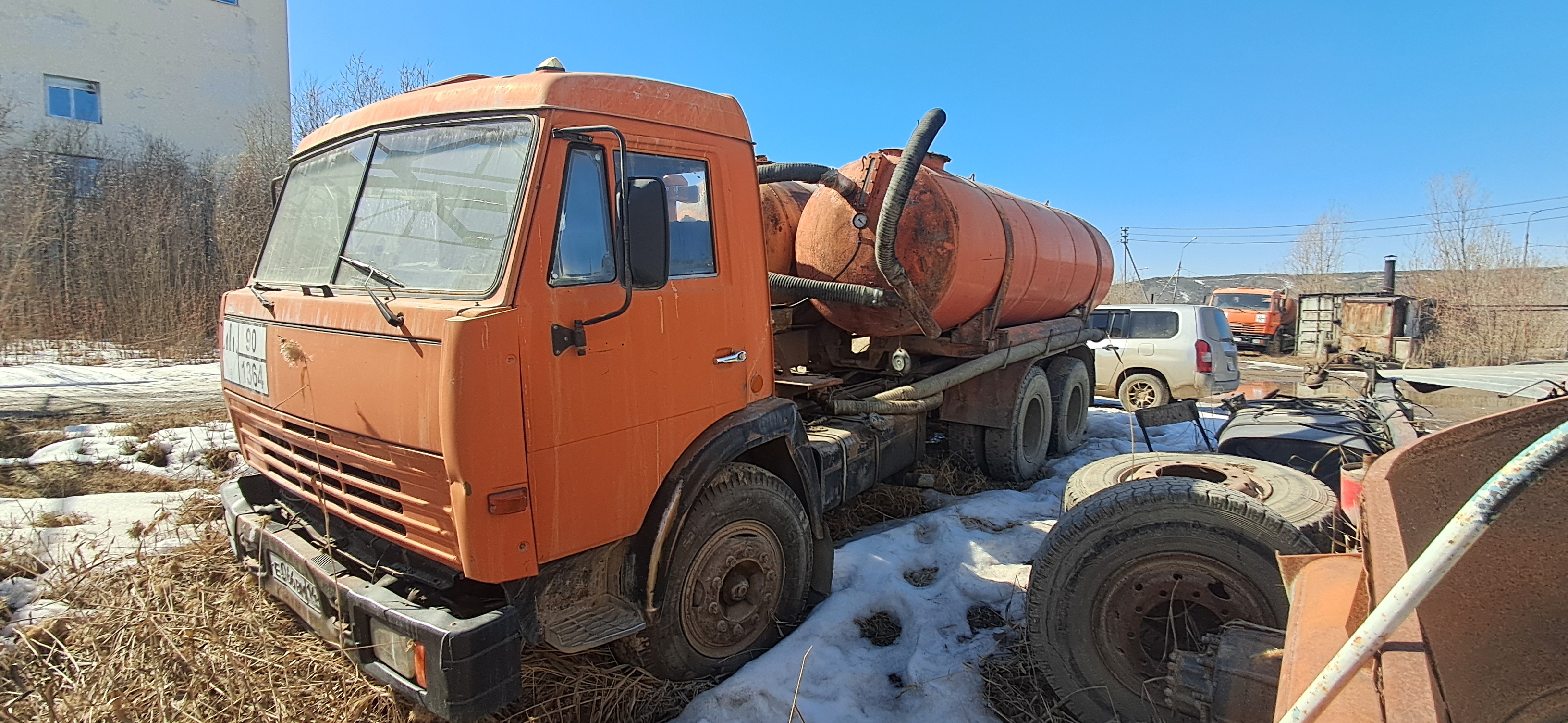 Транспортное средство – КАМАЗ КО-505А
