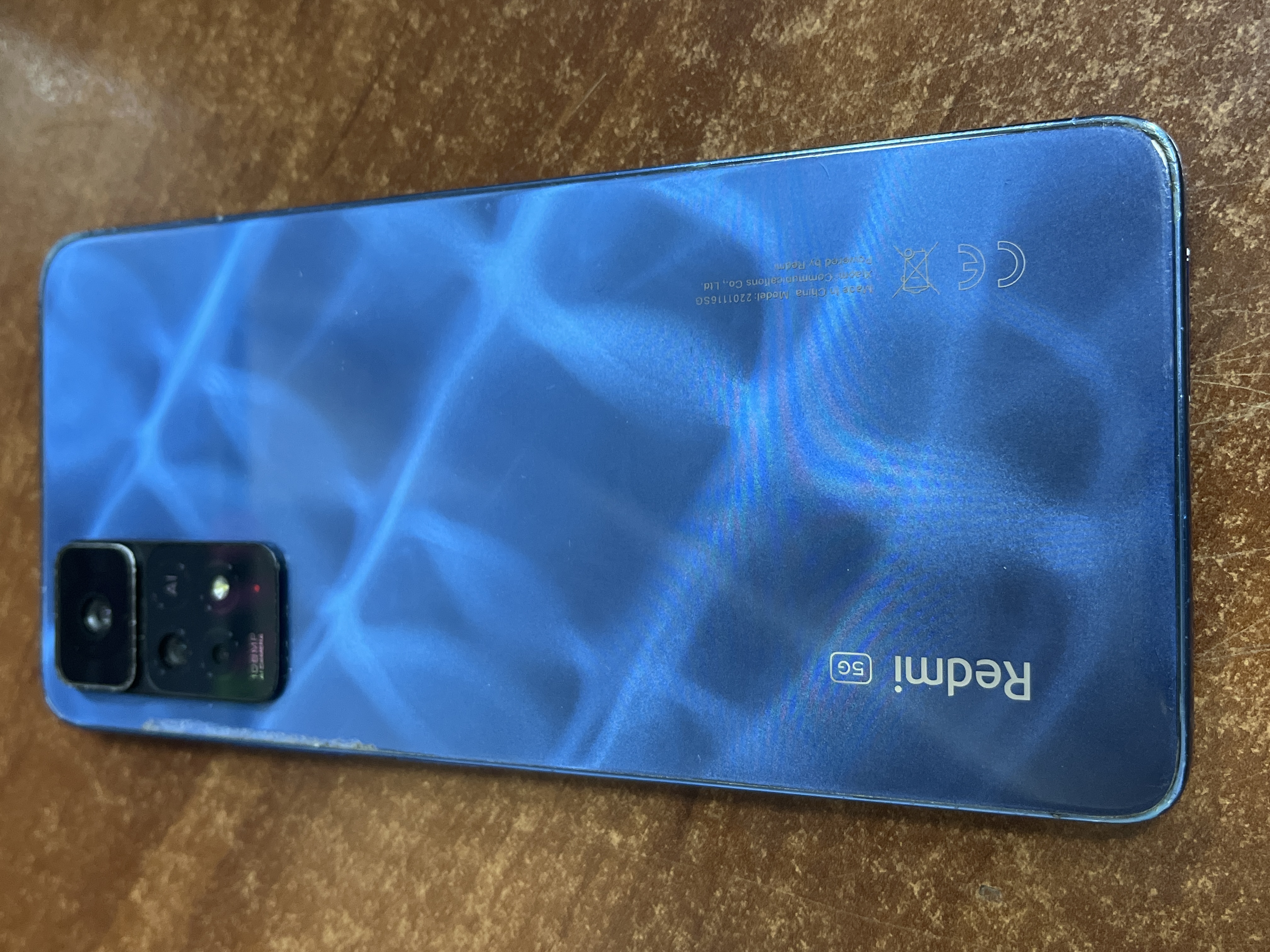 Сотовый телефон марки Redmi Note 11 Pro 5G , imei 863183063502629,imei 863183063502637