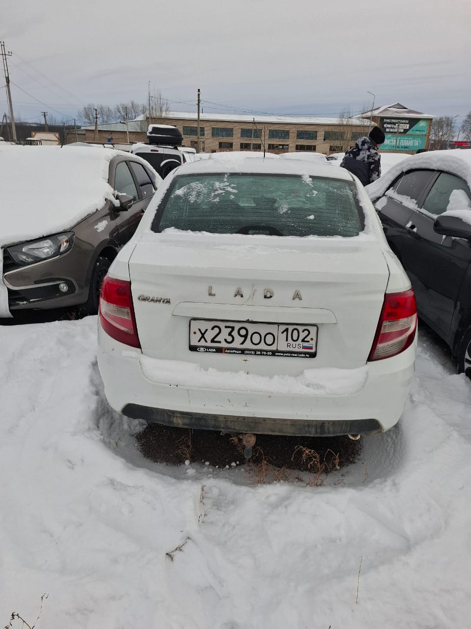 Автомобиль Лада Гранта г/н Х 239 ОО 102 VIN XTA219010K0595488