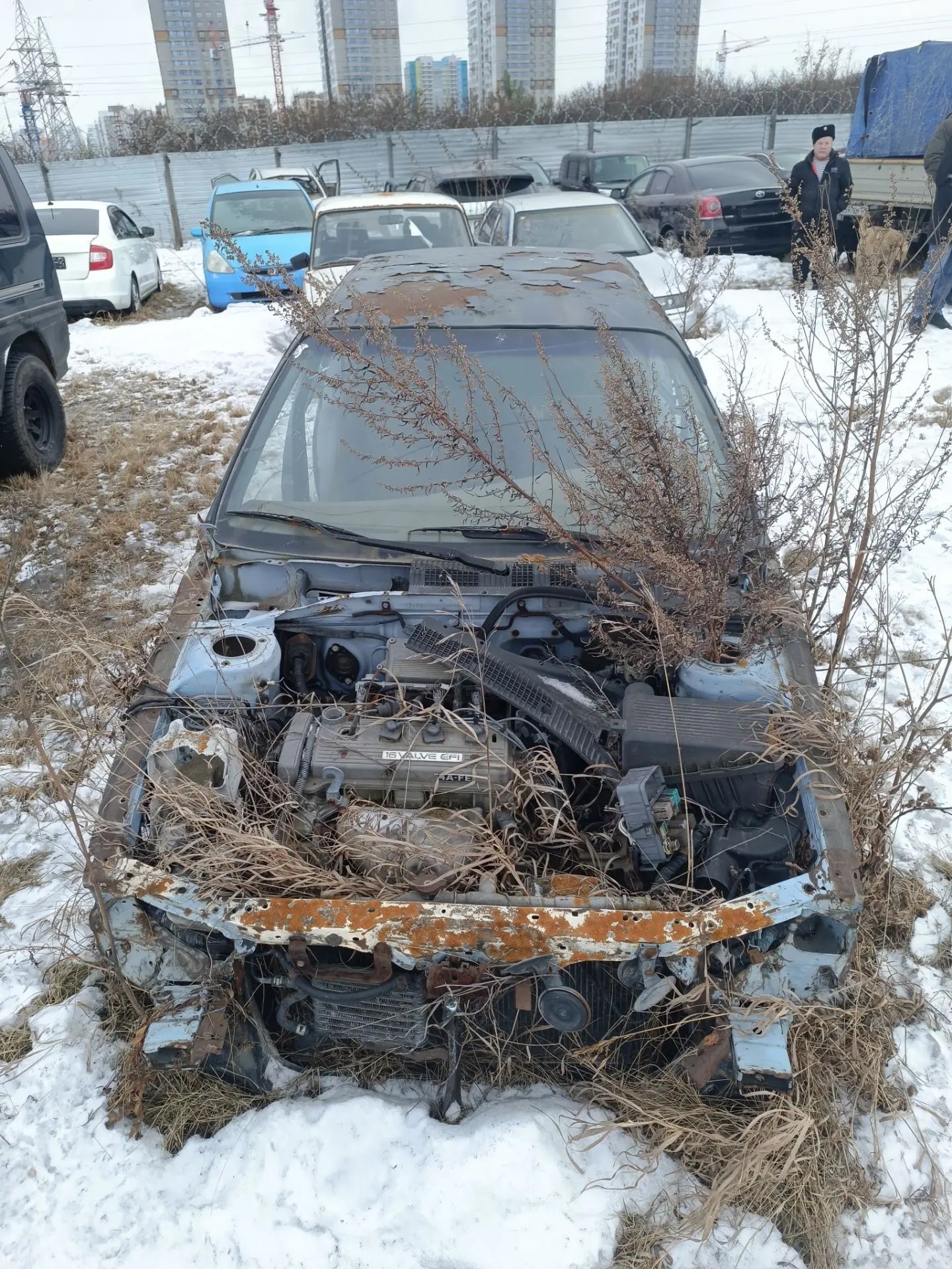 Автомобиль TOYOTA CARINA, г/н Р191ВТ24, 1993г.в., VIN JT153ATK000077345, двигатель № К273886, кузов № 007734, рабочее состояние и комплектность не проверялось. (Документы и ключи отсутствуют) Находится в г. Красноярск. (11Б/2026)