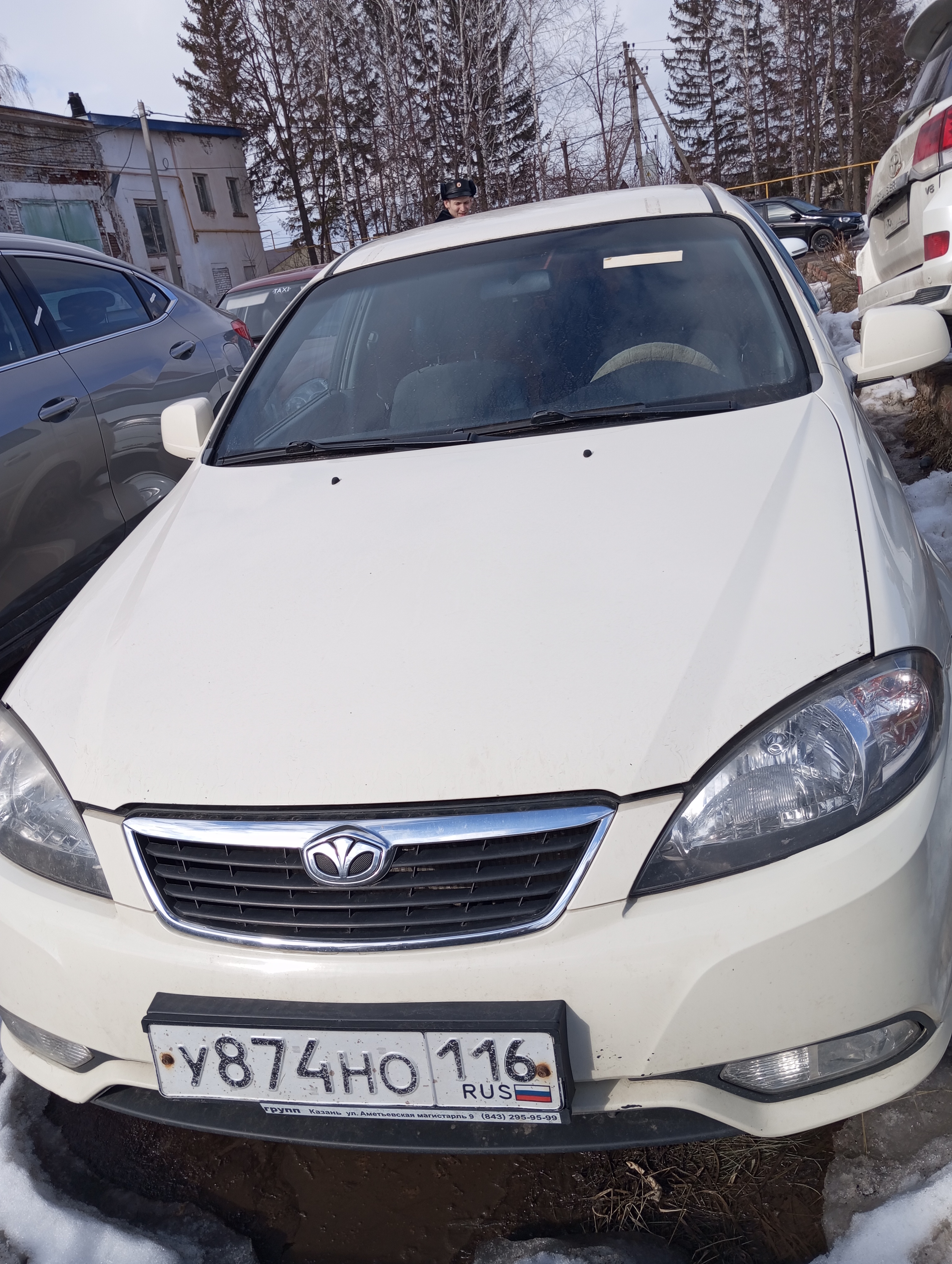 Автомобиль марки DAEWOO GENTRA за гос. регистрационным знаком У874НО116 VIN:XWB5V319DEA557994