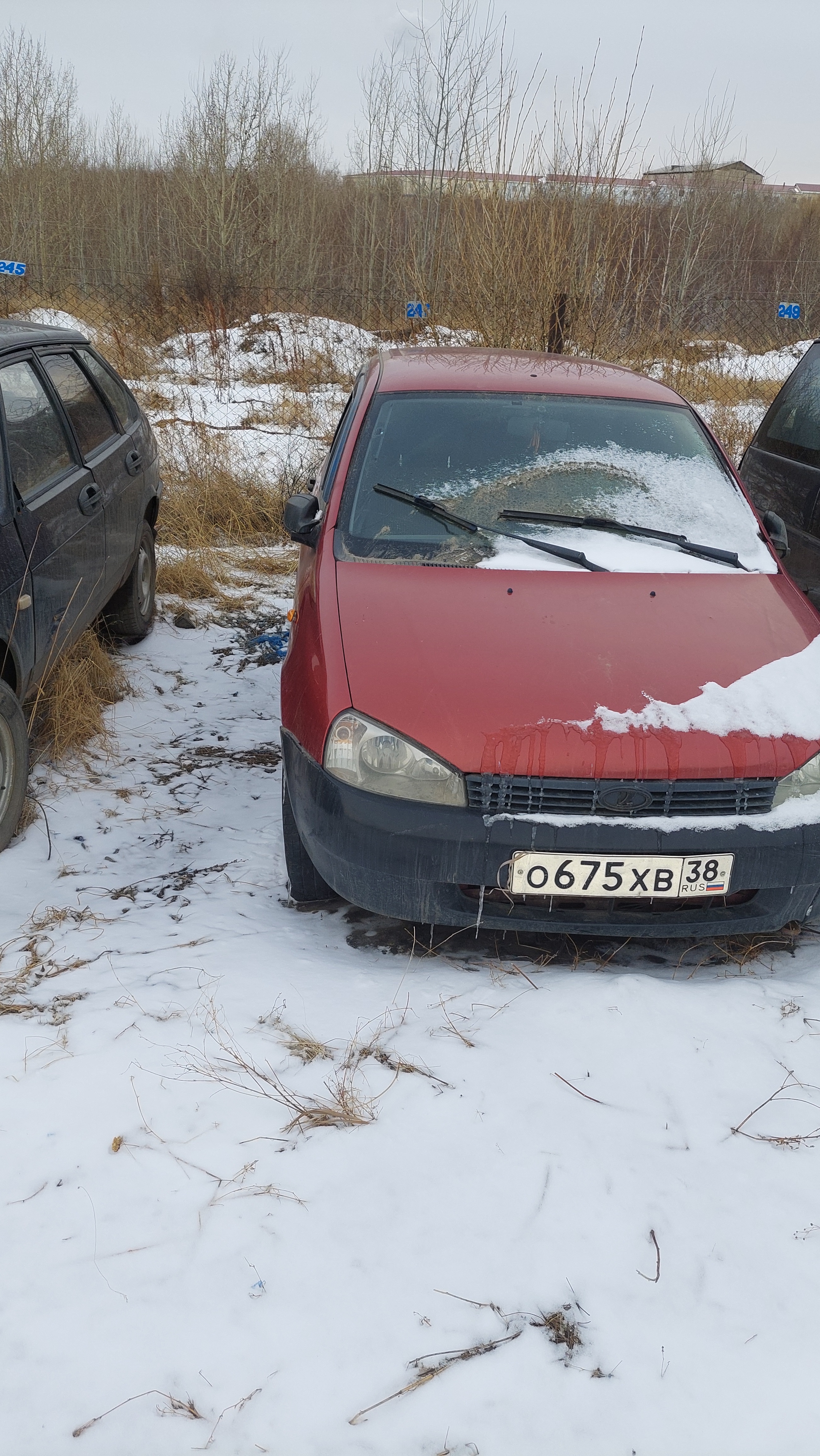 Автомобиль марки Лада 11730 Калина, гос. номер О675ХВ 38