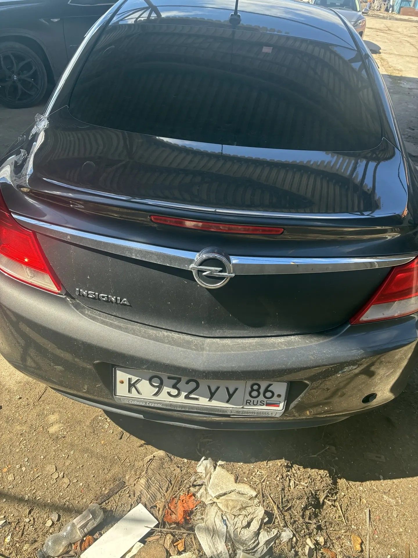 Автомобиль марки "Опель Инсигния", г/н К932УУ86, 2011г.в. VIN W0LGT5EC9B1193637 (ключи и документы отсутствуют, техническое состояние не проверялось, пробег не известен). Имущество продается в том виде, в каком оно есть, в случае продажи возврату/обмену не подлежит. За скрытые дефекты имущества Продавец ответственности не несет.