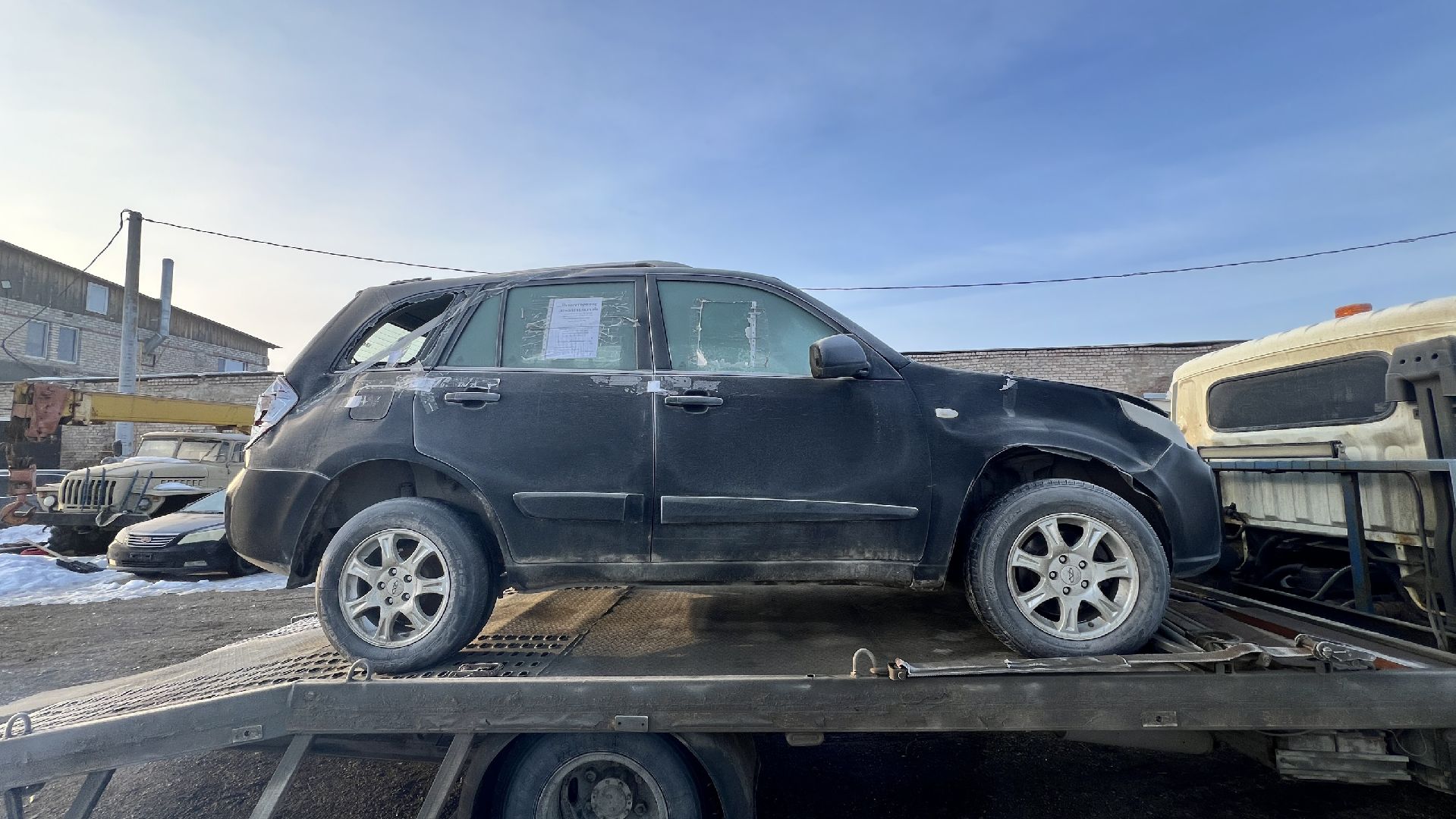 Автомобиль "CHERRY-T11  TIGGO", 2013 г/в,  г/н У 387 РХ 56, VIN LVVDB11B9ED020707