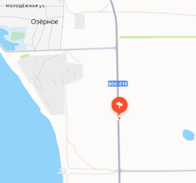 РФ, РБ, Абзелиловский район, СП Краснобашкирский сельсовет, а/д Центральная усадьба «Красная Башкирия» - Покровка, в 695 м от въезда в г. Магнитогорск