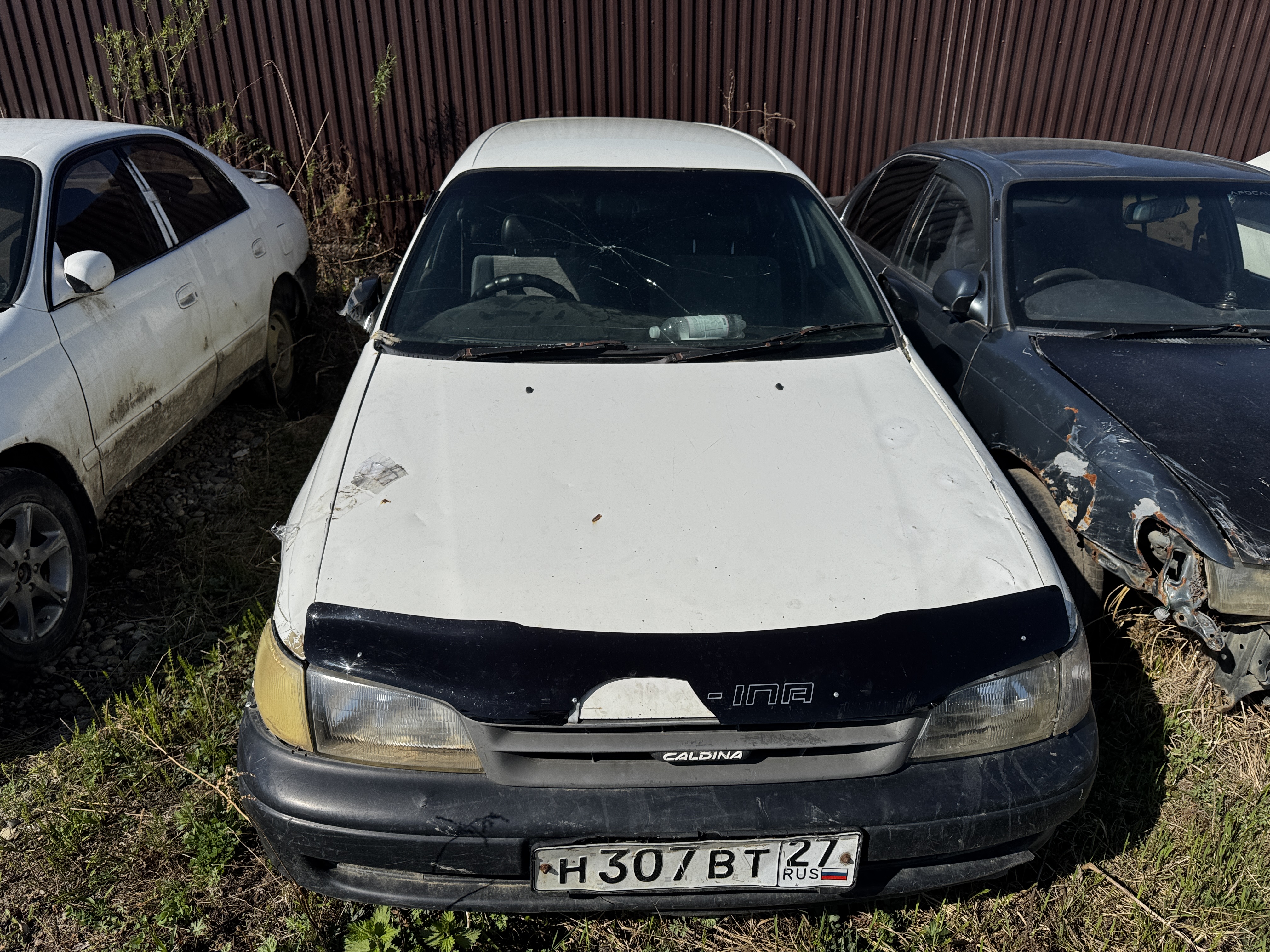 Автомобиль марки Toyota Caldina, г/н H307BT27 ,1993 г.в., № кузова ET1960004252, цвет белый