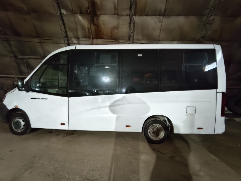 ГАЗ GAZELLE CITY A68R52, рег. номер Р938НК14, 2023 г.в., VIN X96A68R52R0026728. Местонахождение: РС(Я), Олекеминский р-н. Собственник МАУ "СЭГХ" МО ГОРОД ОЛЕКМИНСК.