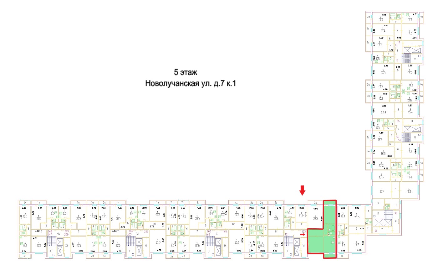Продажа имущества, находящегося в собственности города Москвы, жилое помещение по адресу: г. Москва, ул. Новолучанская, д. 7, корп. 1, кв. 123, общей площадью 52,9 кв. м, (Этаж № 5), кадастровый номер: 77:07:0018001:2973