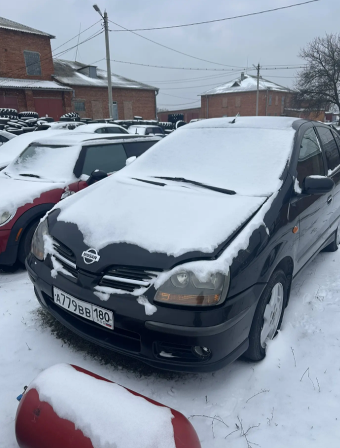Автомобиль NISSAN ALMERA, 2002 г.в., регистрационный номер А779BB180RUS, цвет черный, VIN VSKTDAV10U0102394, бывший в эксплуатации, с видимыми повреждениями, дефектами, возможны скрытые повреждения и дефекты, с ключом от замка зажигания - 1 шт., свидетельством о регистрации ТС - 1 шт. Товары, задержанные таможенным органом (44з, 45з)