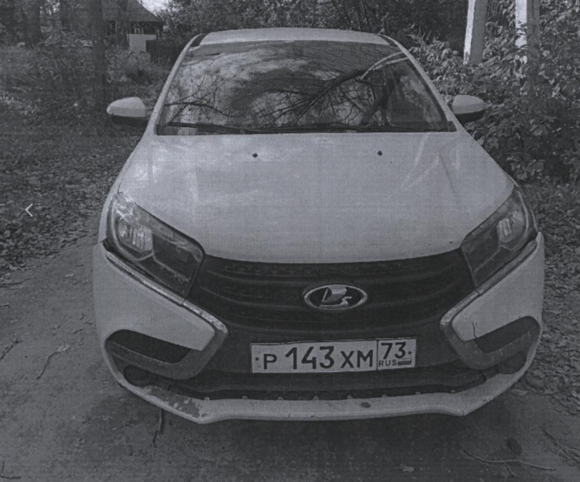 LADA GAB110 LADA XRAY, 2018 г.в., г/н Р143ХМ73, VIN: XTAGAB110J1092070.