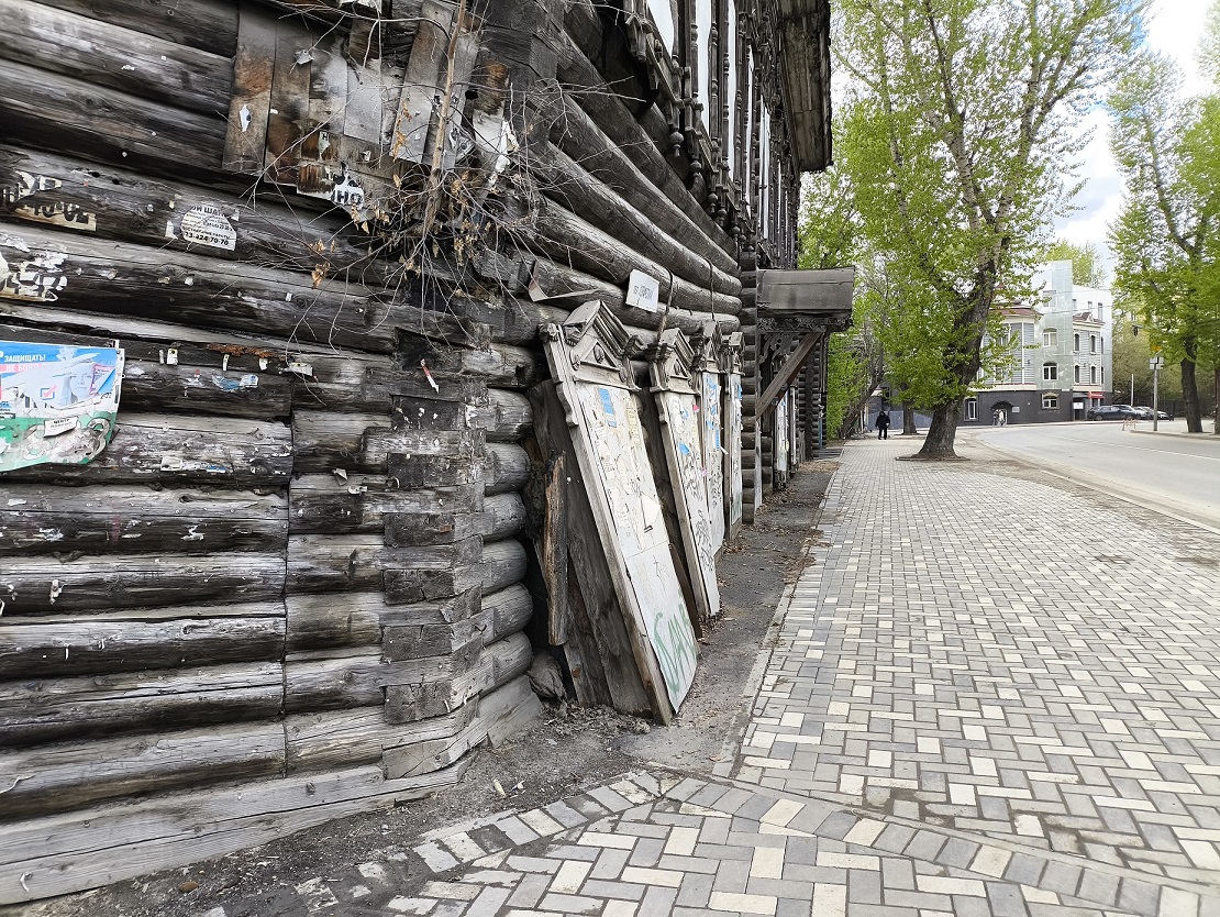 Нежилое здание по адресу: Томская область, г. Томск, пер. Аптекарский, д.11