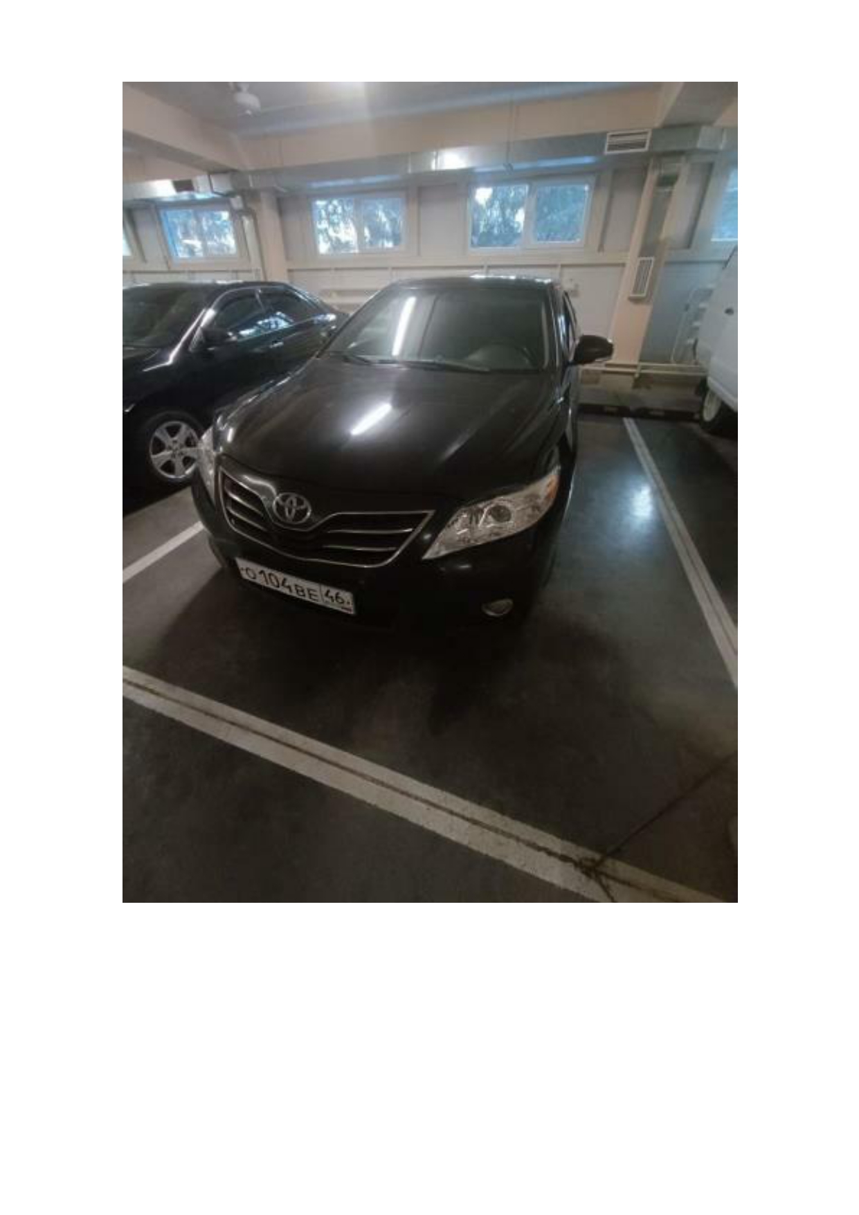 Продажа автомобиля TOYOTA CAMRY